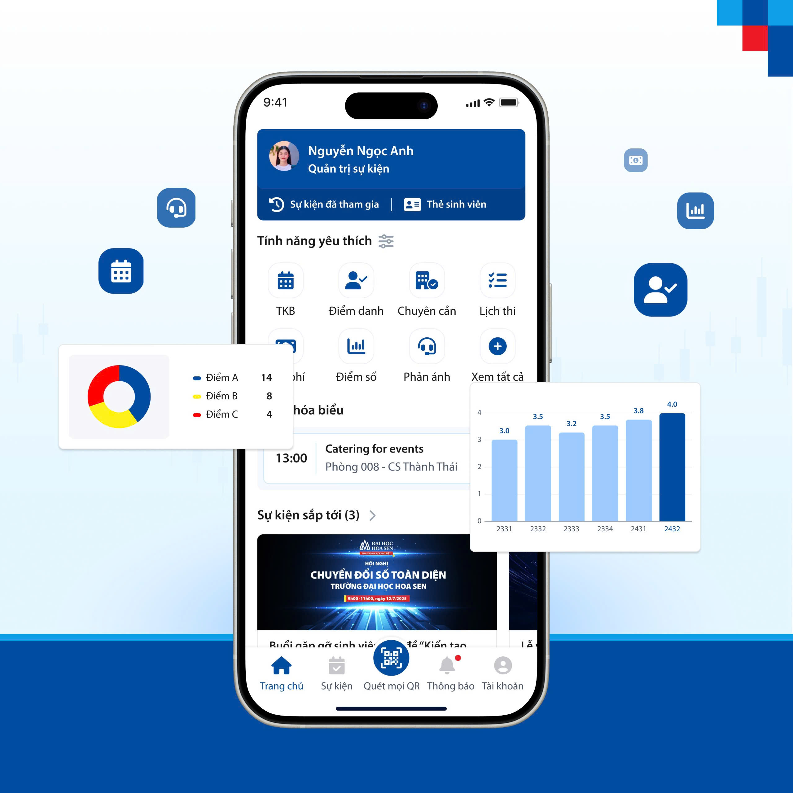 Hướng dẫn sử dụng app Hoa Sen