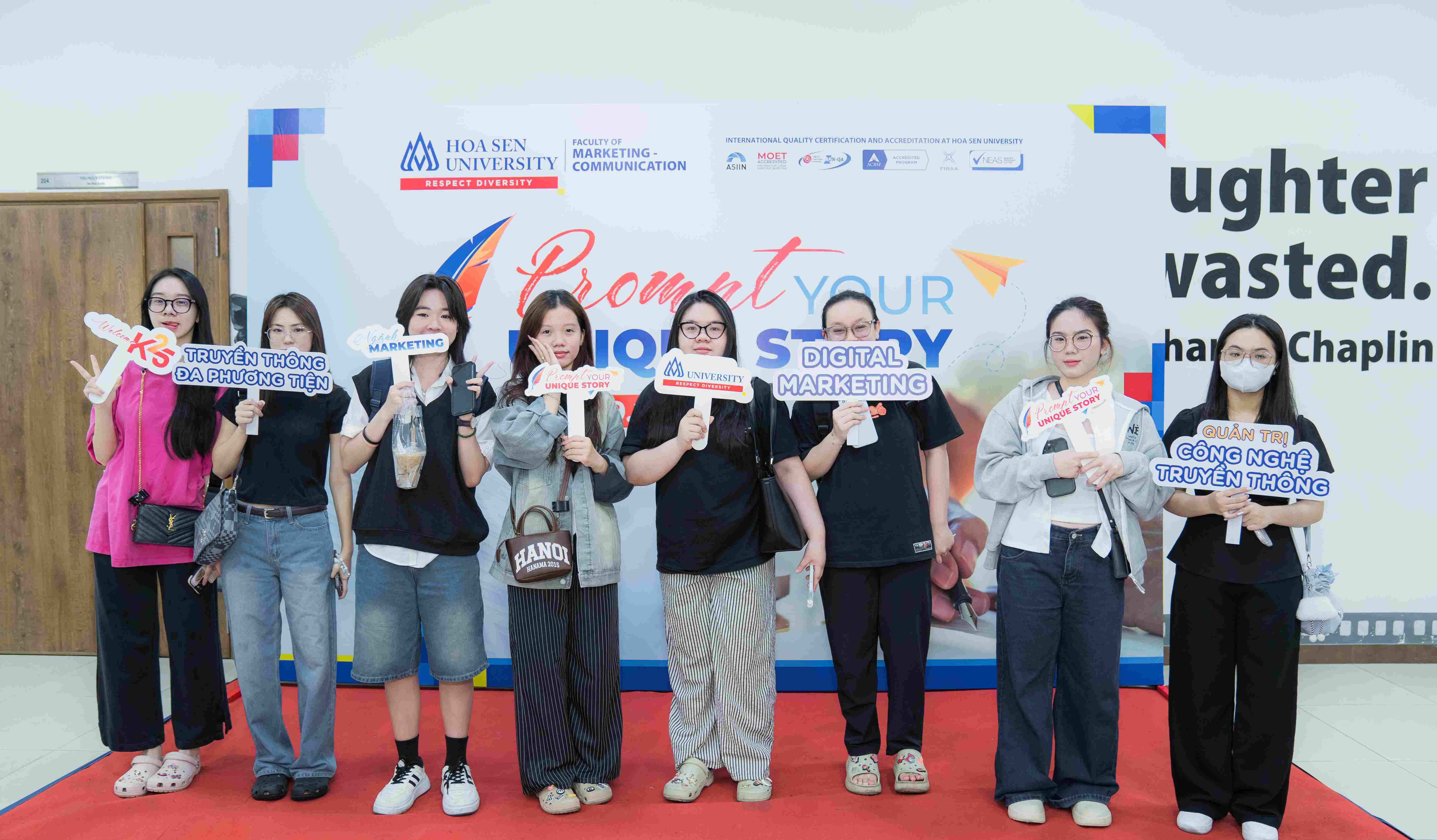 Khoa Marketing-Truyền thông HSU: Tuần lễ chào đón tân sinh viên