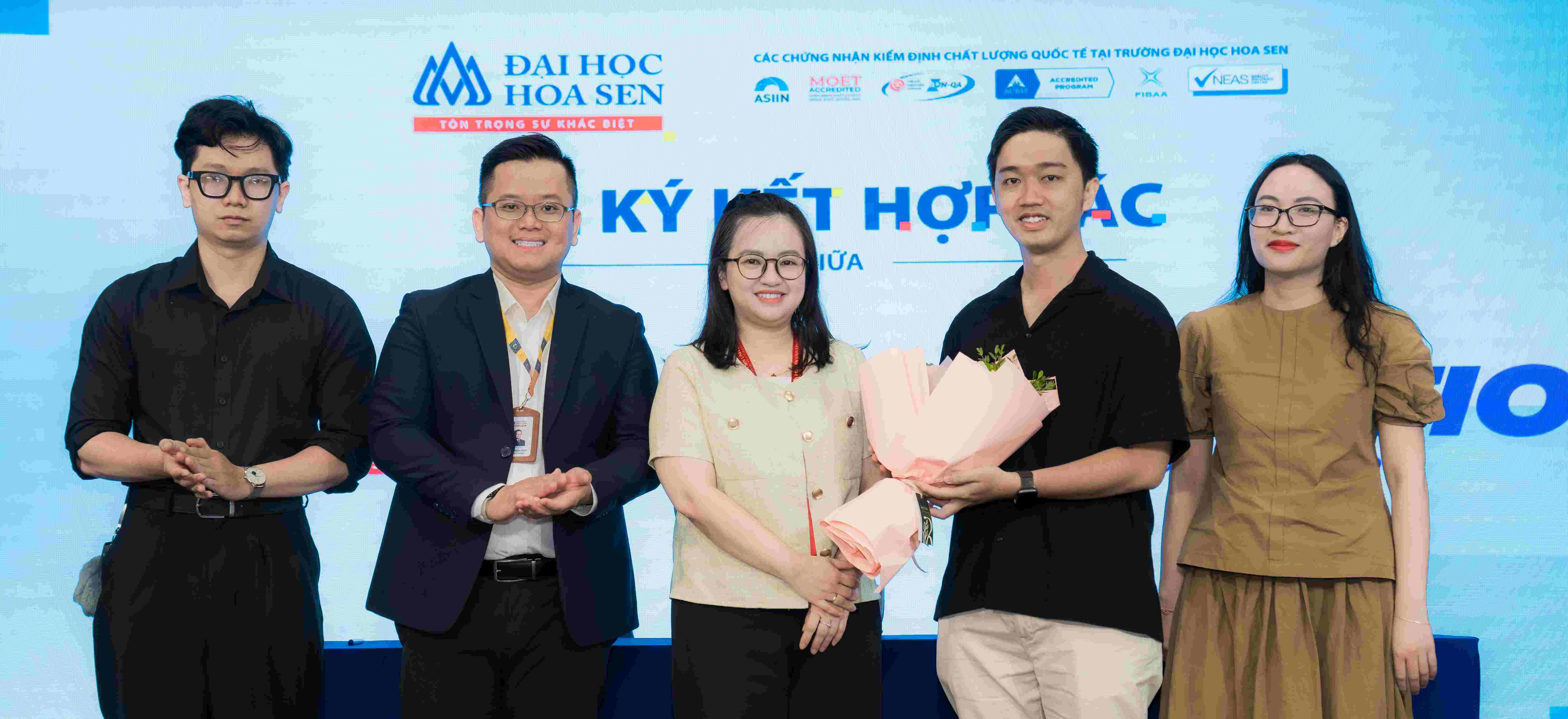 Lễ ký kết hợp tác giữa Đại học Hoa Sen và doanh nghiệp