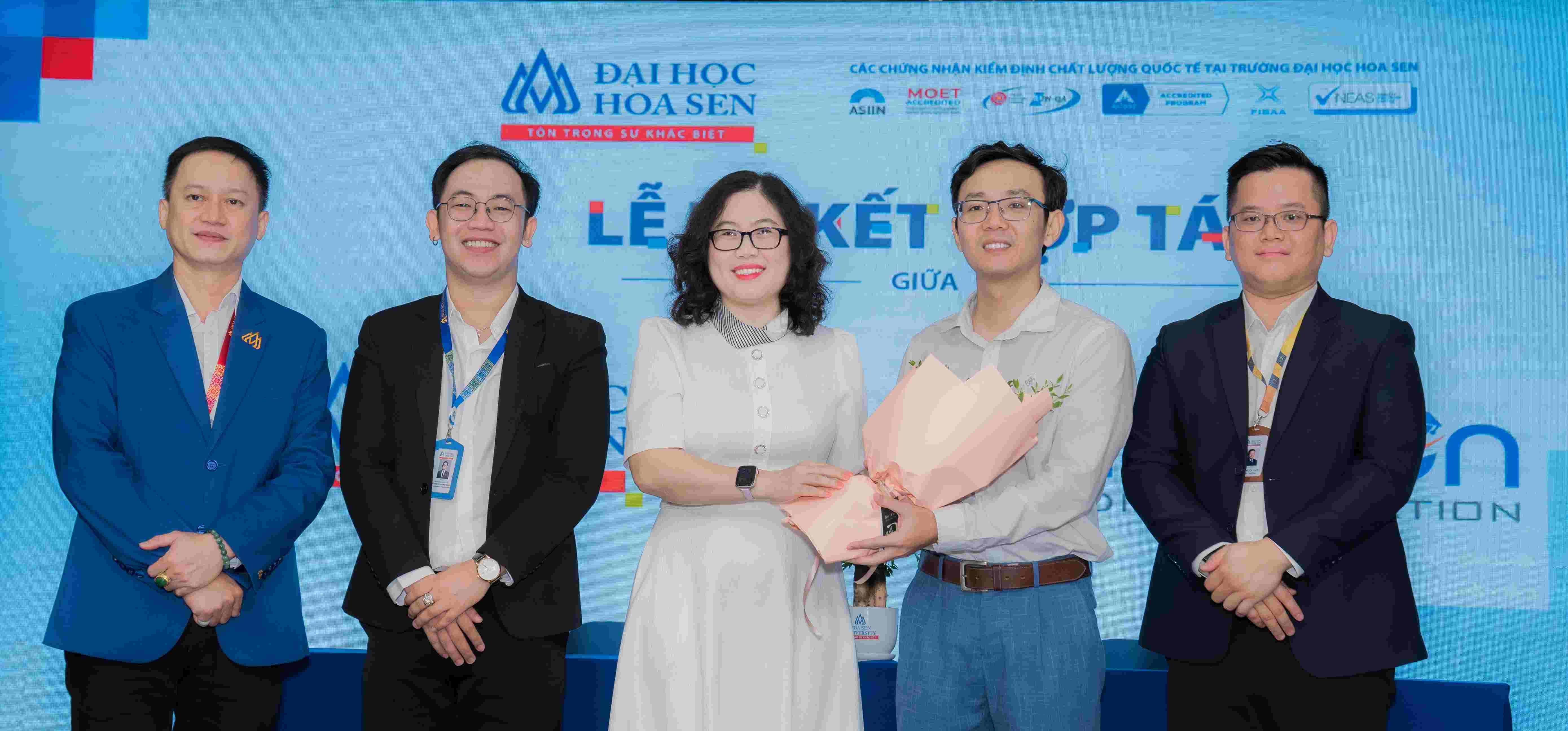 Lễ ký kết hợp tác giữa Đại học Hoa Sen và doanh nghiệp