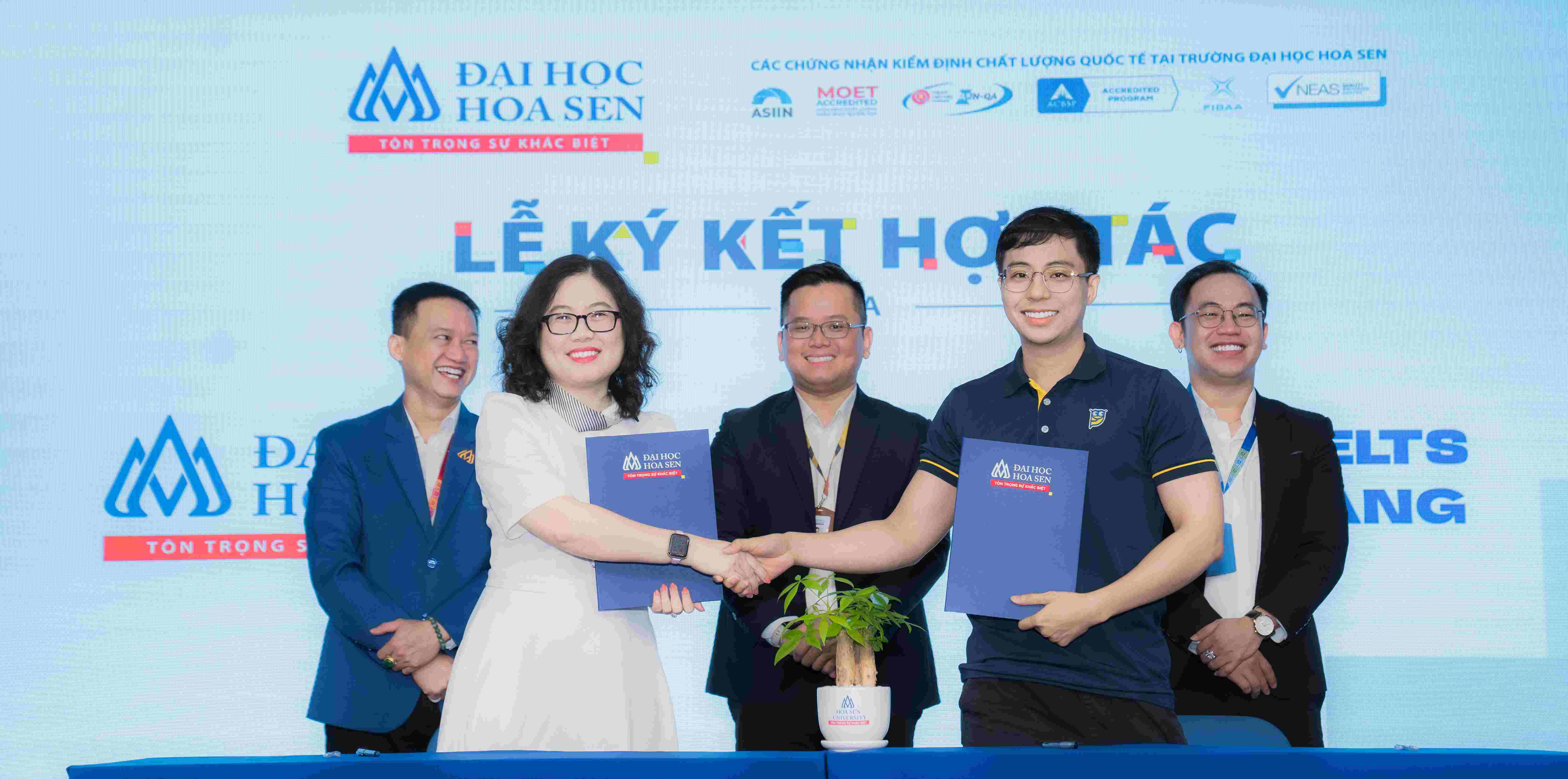 Lễ ký kết hợp tác giữa Đại học Hoa Sen và doanh nghiệp