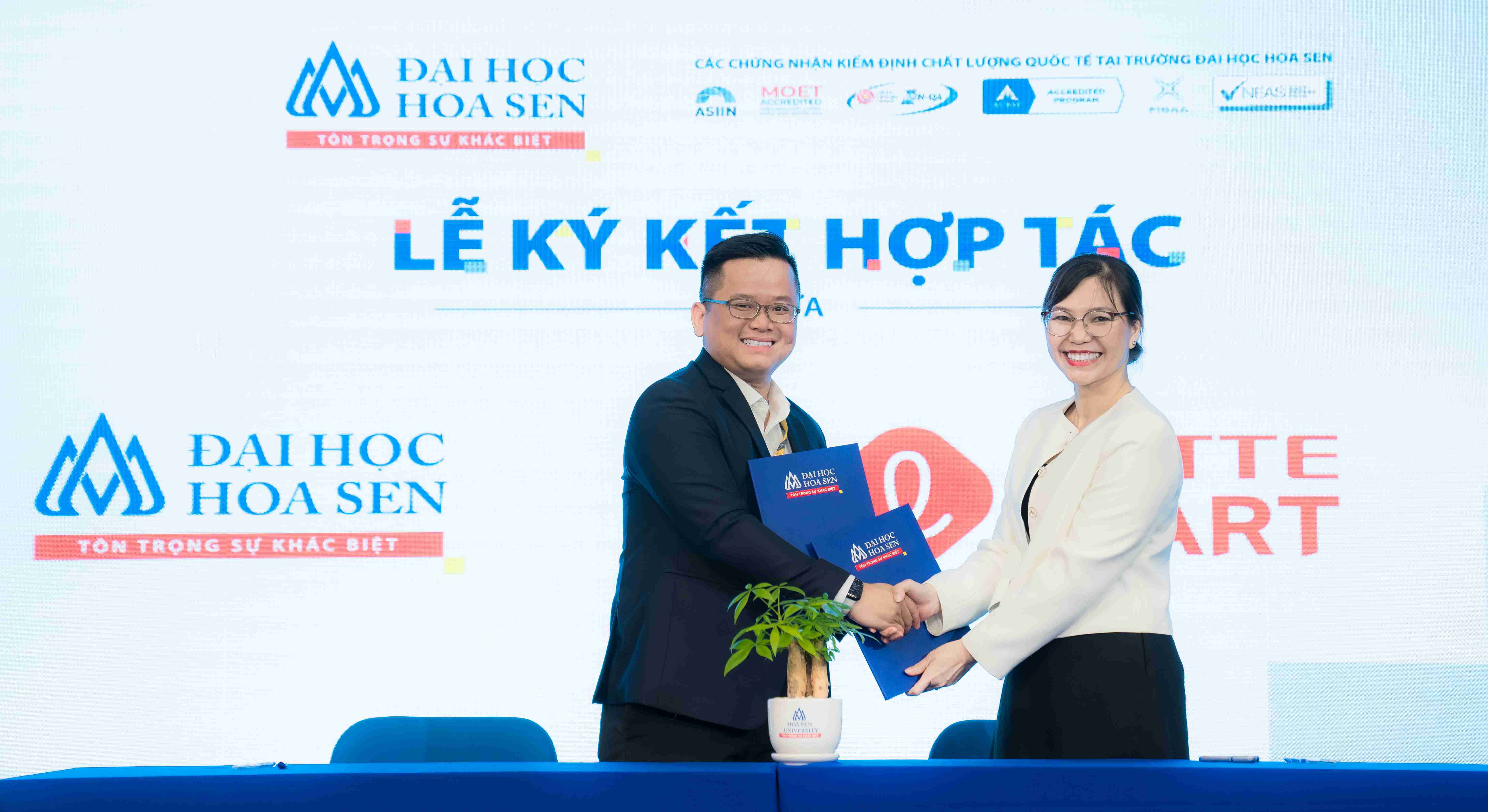 Lễ ký kết hợp tác giữa Đại học Hoa Sen và doanh nghiệp
