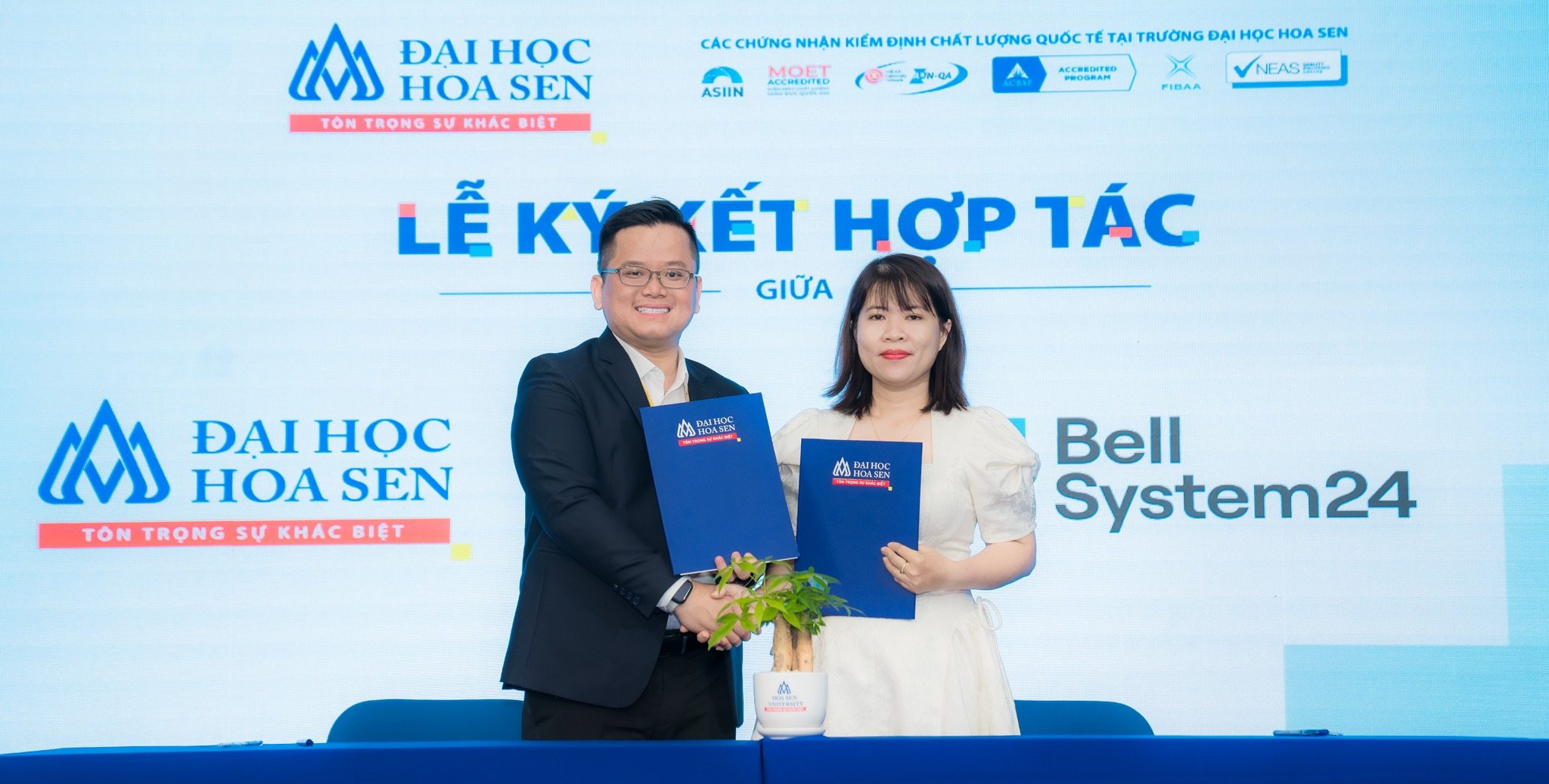 Lễ ký kết hợp tác giữa Đại học Hoa Sen và doanh nghiệp