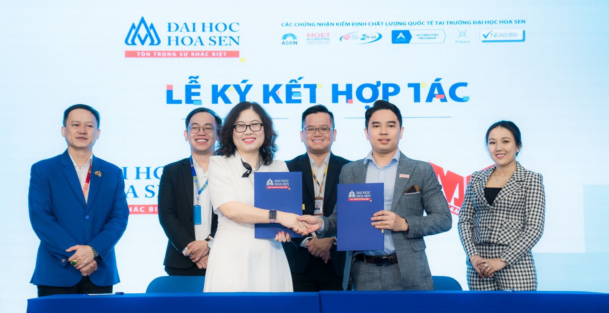 Lễ ký kết hợp tác giữa Đại học Hoa Sen và doanh nghiệp