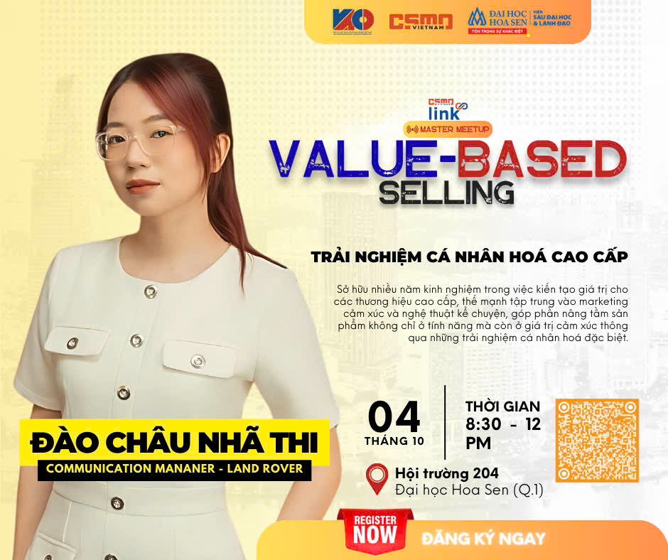 Master Meetup tập 21: Value-Based Selling