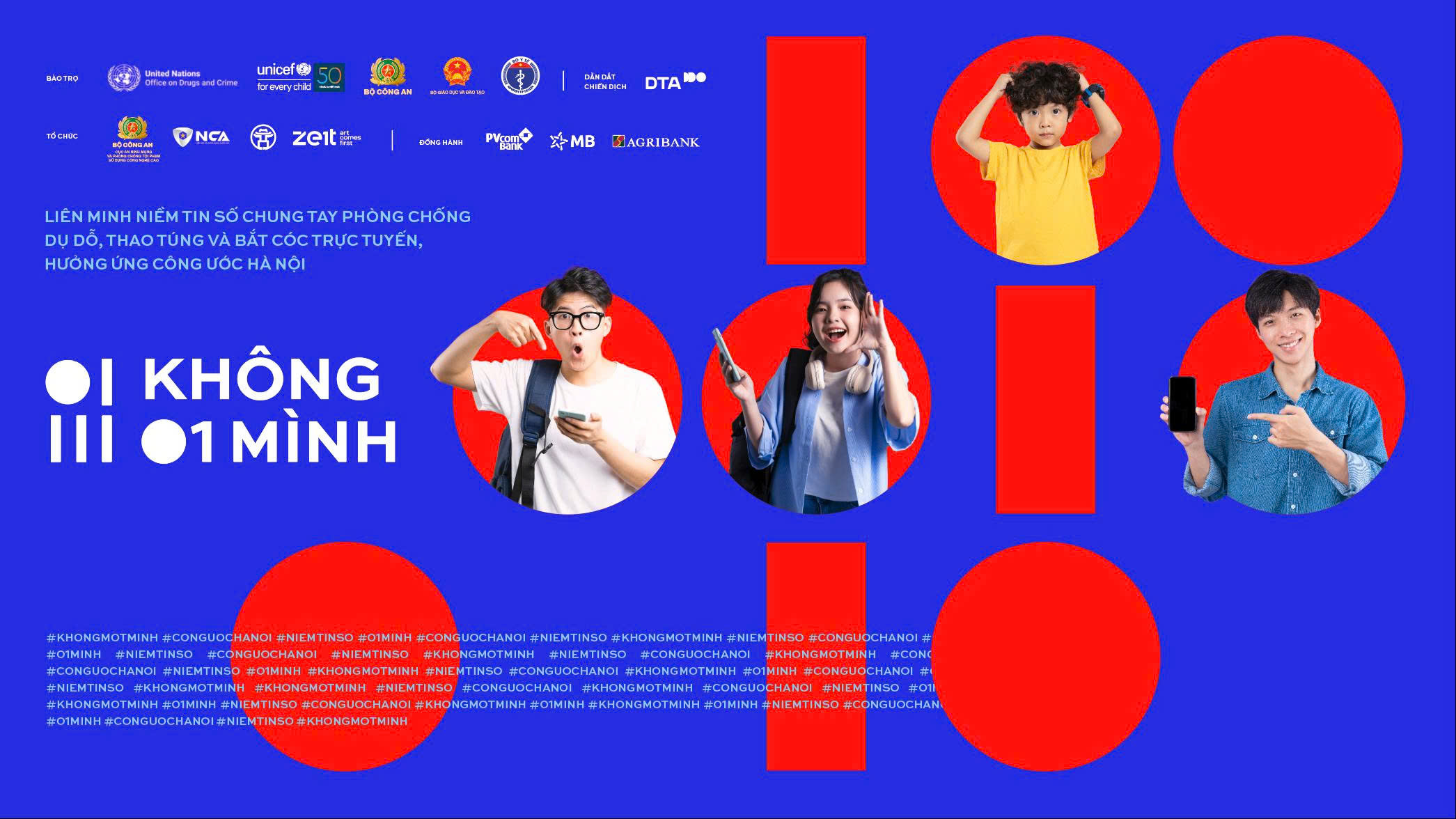 Sinh viên HSU đồng hành cùng Chiến dịch “Không một mình” – Cùng nhau an toàn trực tuyến