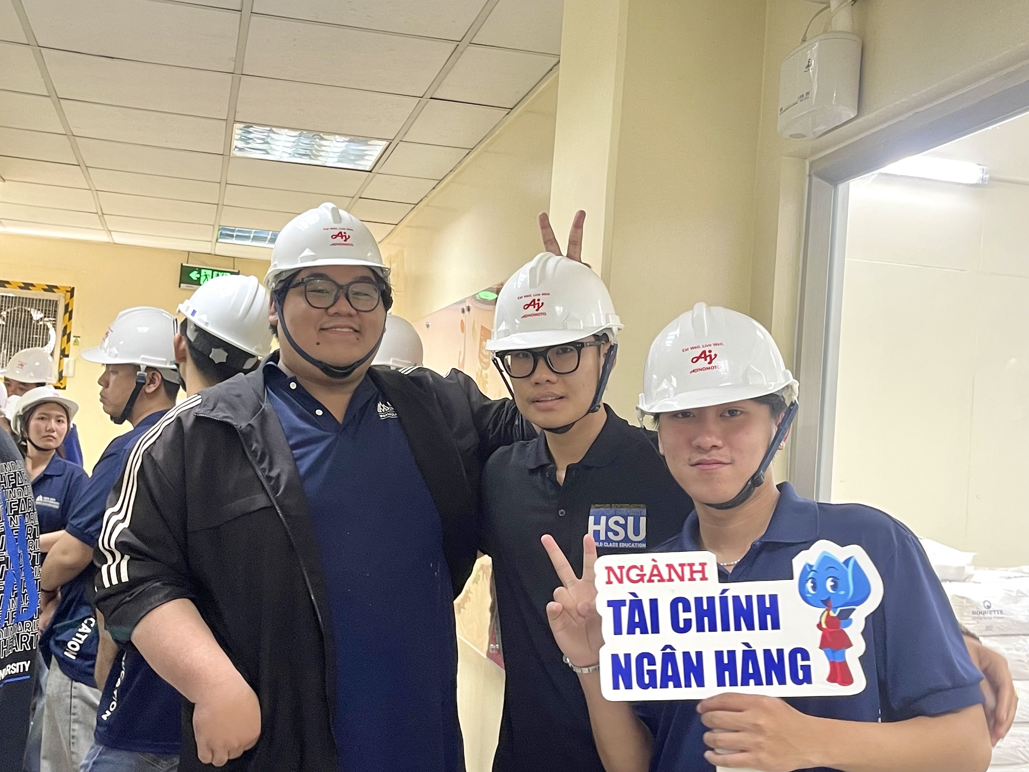 Khoa kinh doanh HSU học thực tế tại doanh nghiệp - Nhà máy Ajinomoto