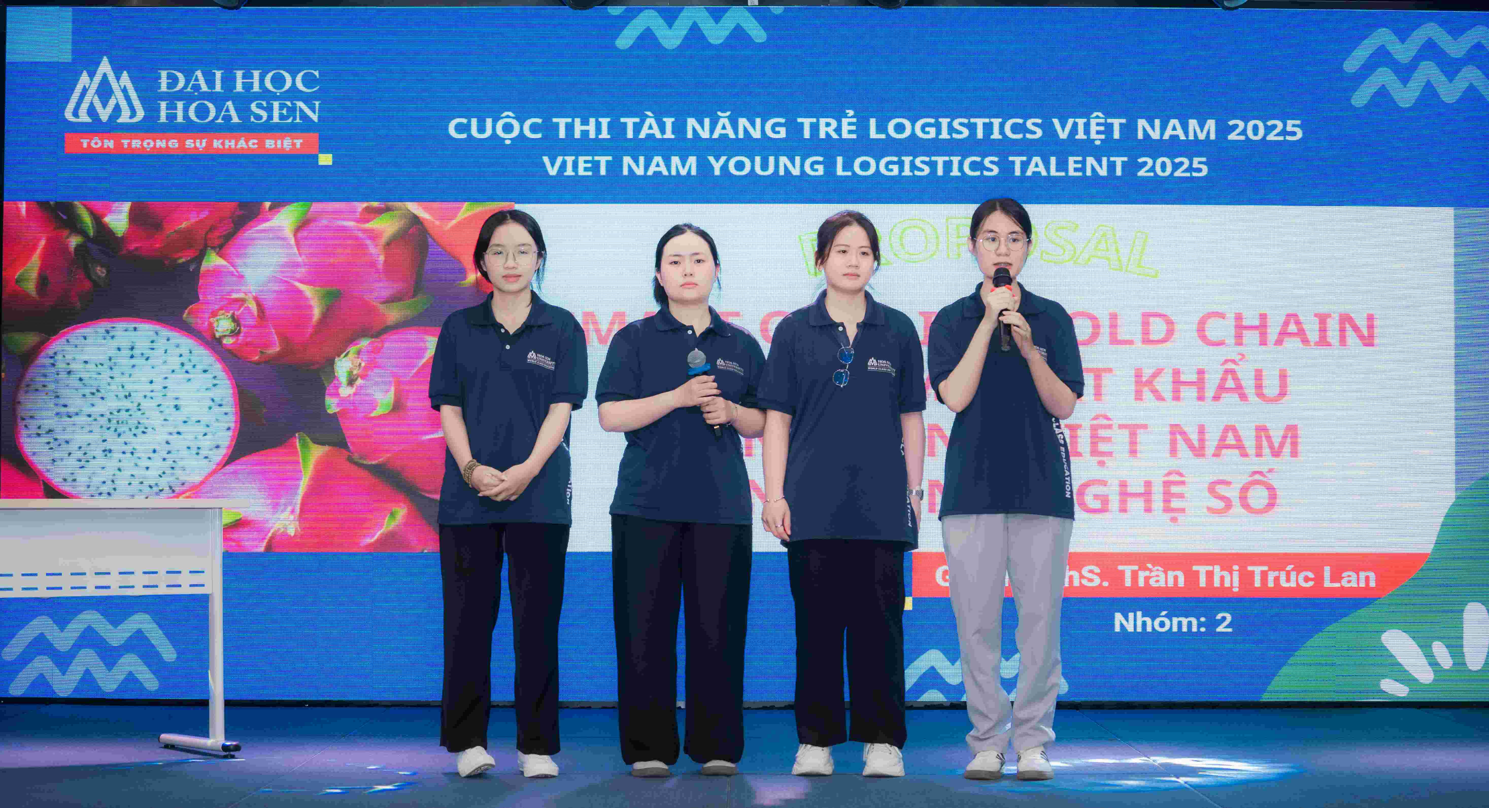 Chung khảo cuộc thi HSU Young Logistics 2025