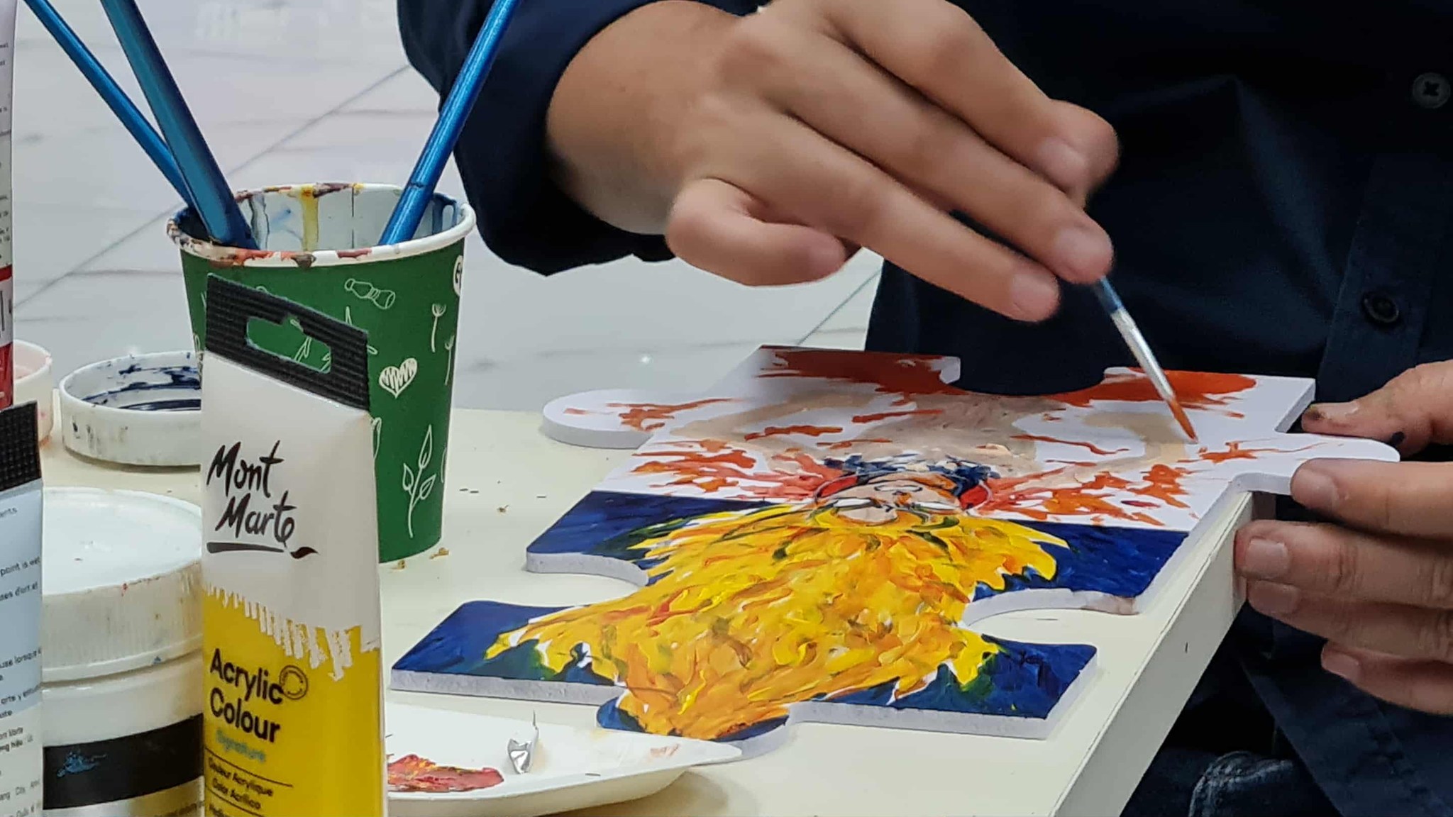 Workshop “Connected at First Piece” - ngành Nghệ thuật số Digital Arts