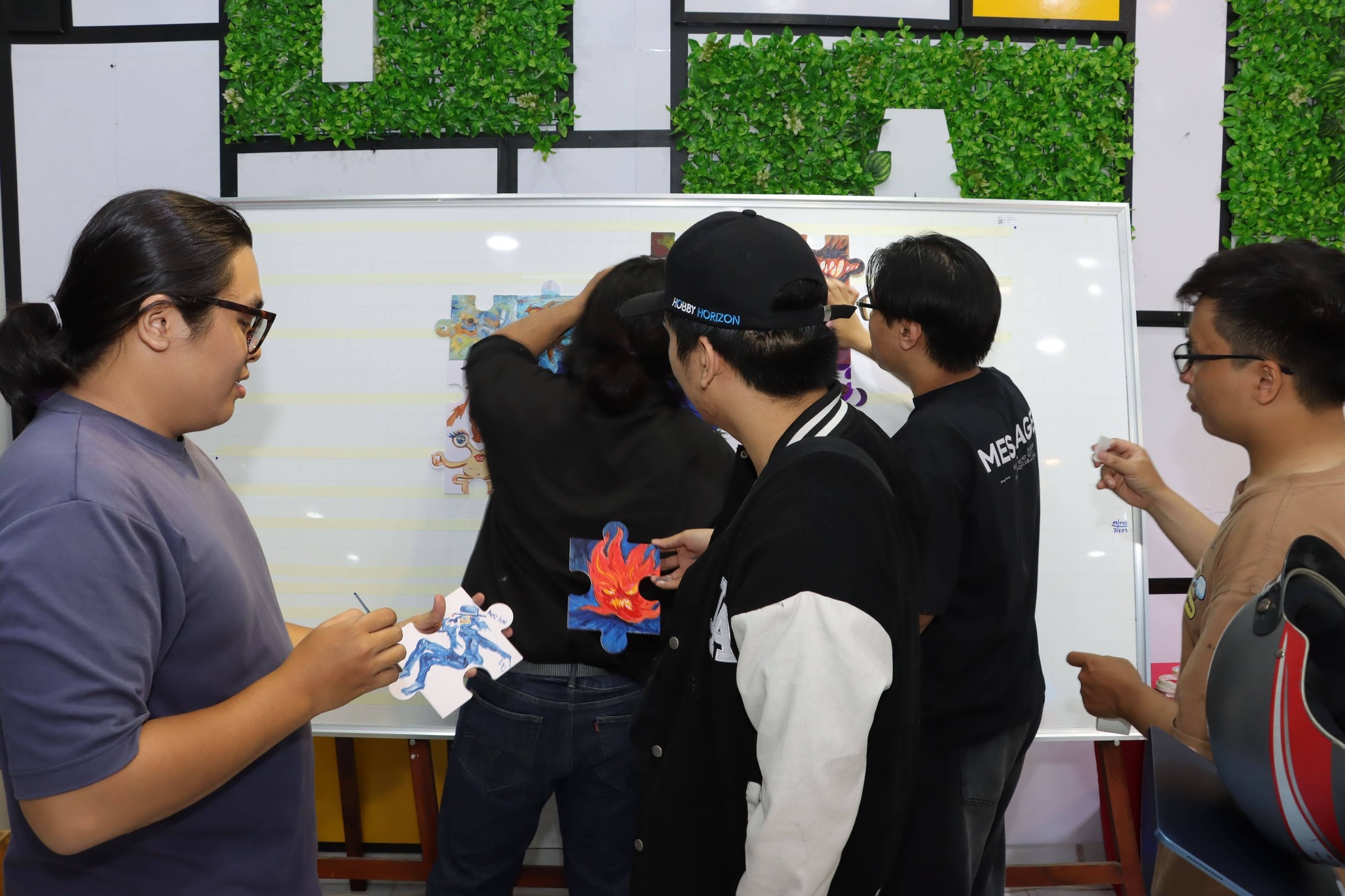 Workshop “Connected at First Piece” - ngành Nghệ thuật số Digital Arts