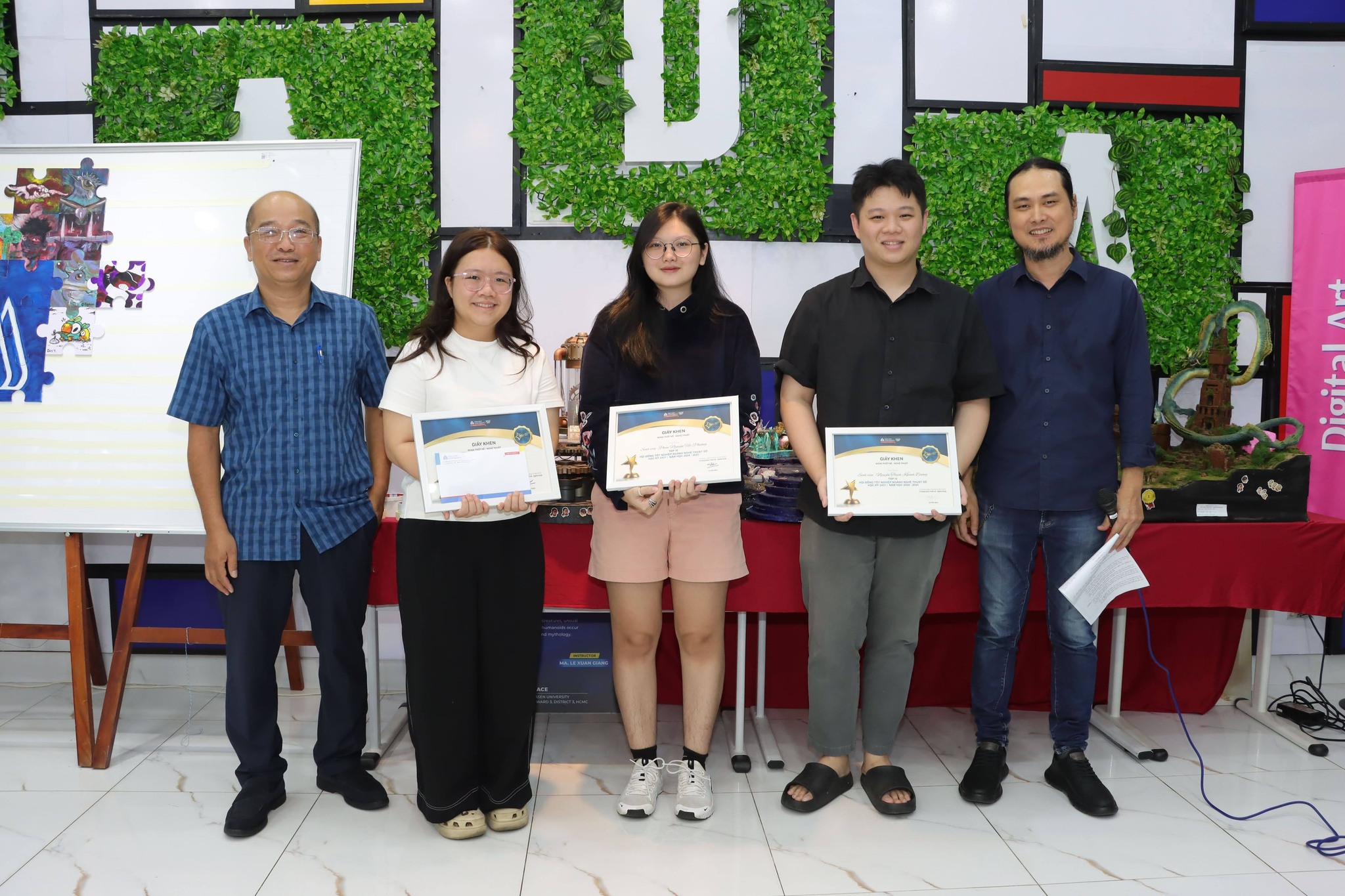 Workshop “Connected at First Piece” - ngành Nghệ thuật số Digital Arts