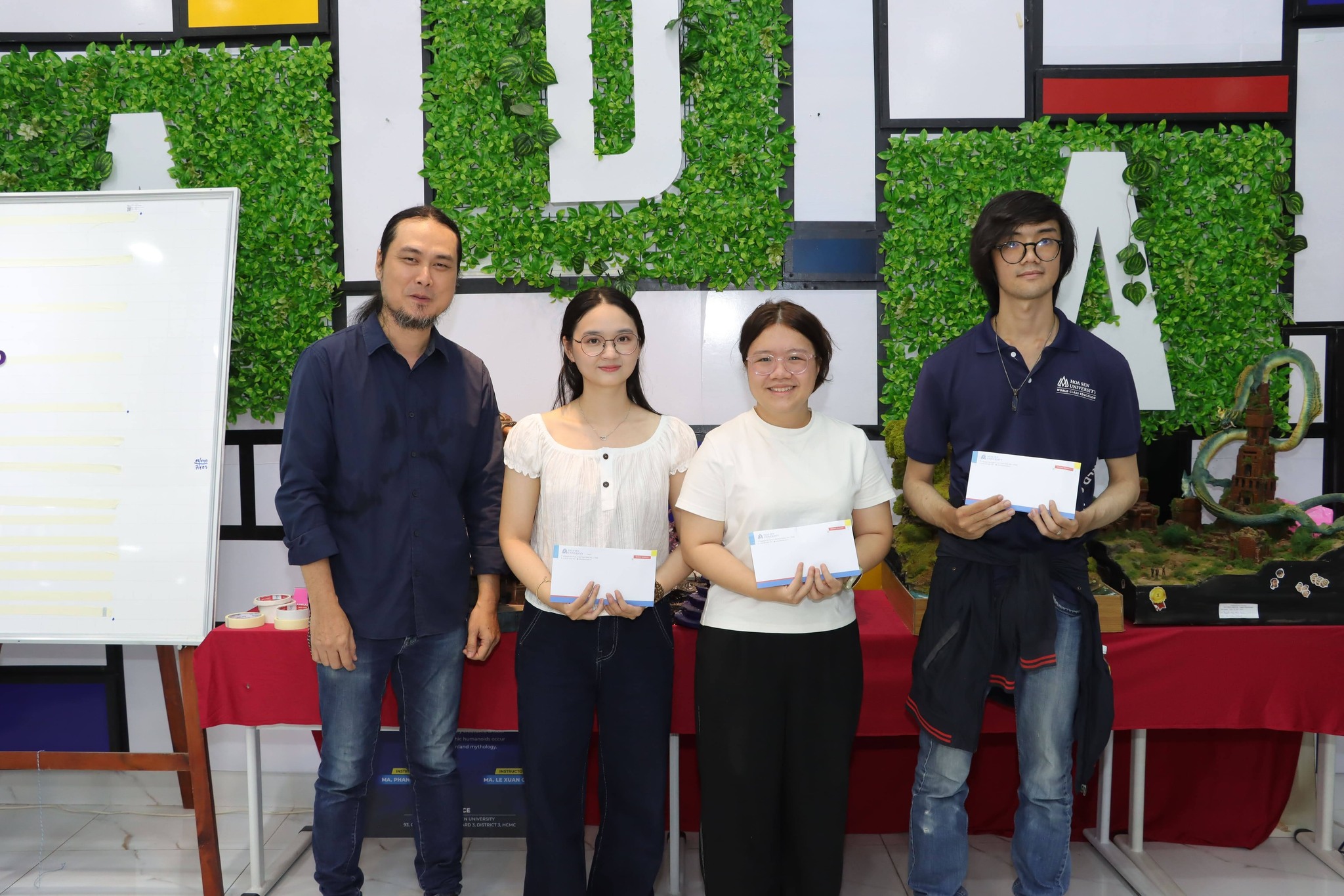 Workshop “Connected at First Piece” - ngành Nghệ thuật số Digital Arts