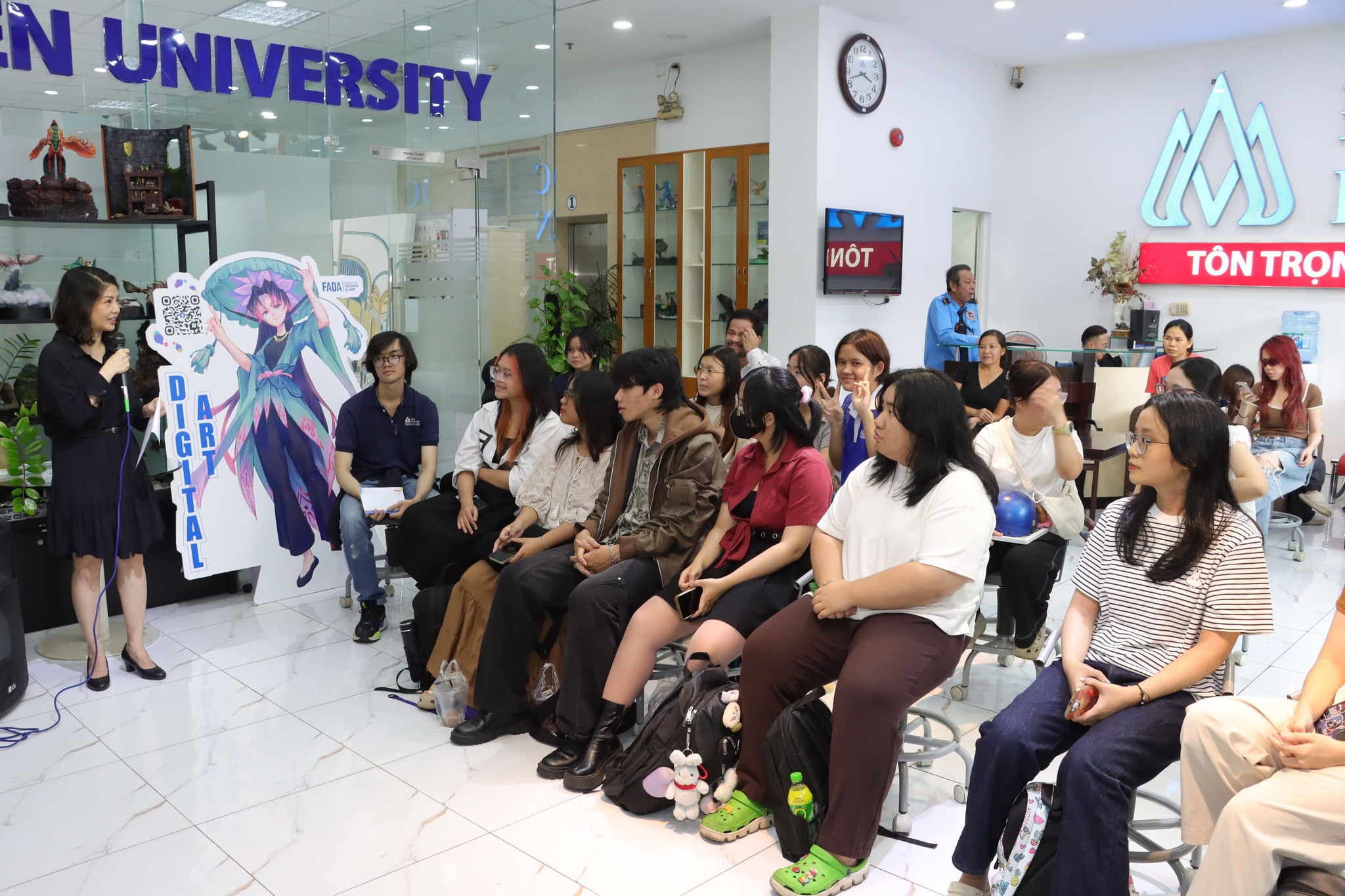 Workshop “Connected at First Piece” - ngành Nghệ thuật số Digital Arts