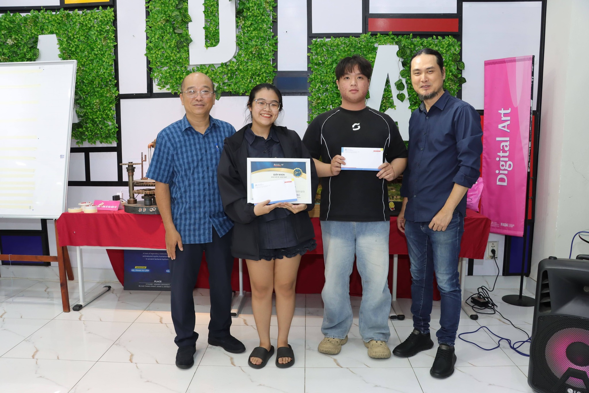 Workshop “Connected at First Piece” - ngành Nghệ thuật số Digital Arts