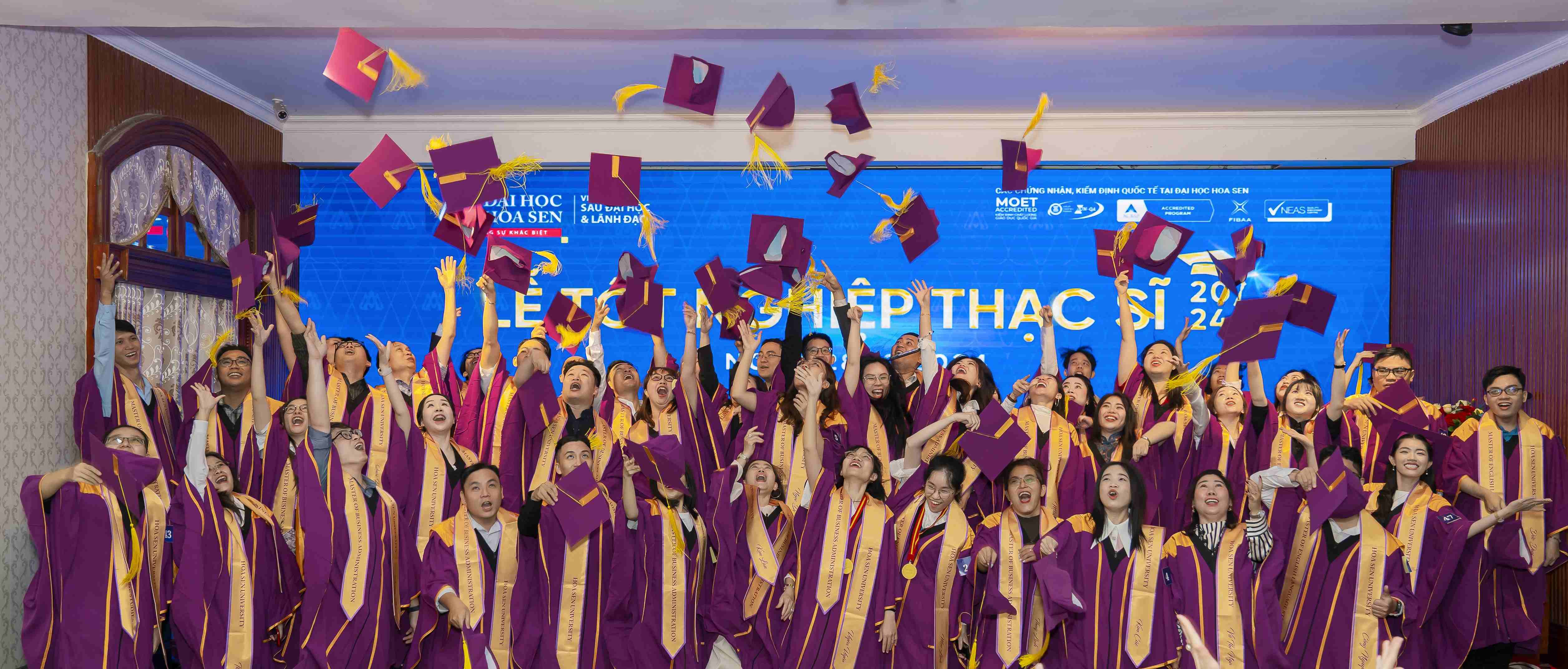 Học viên chương trình Thạc sĩ Đại học Hoa Sen