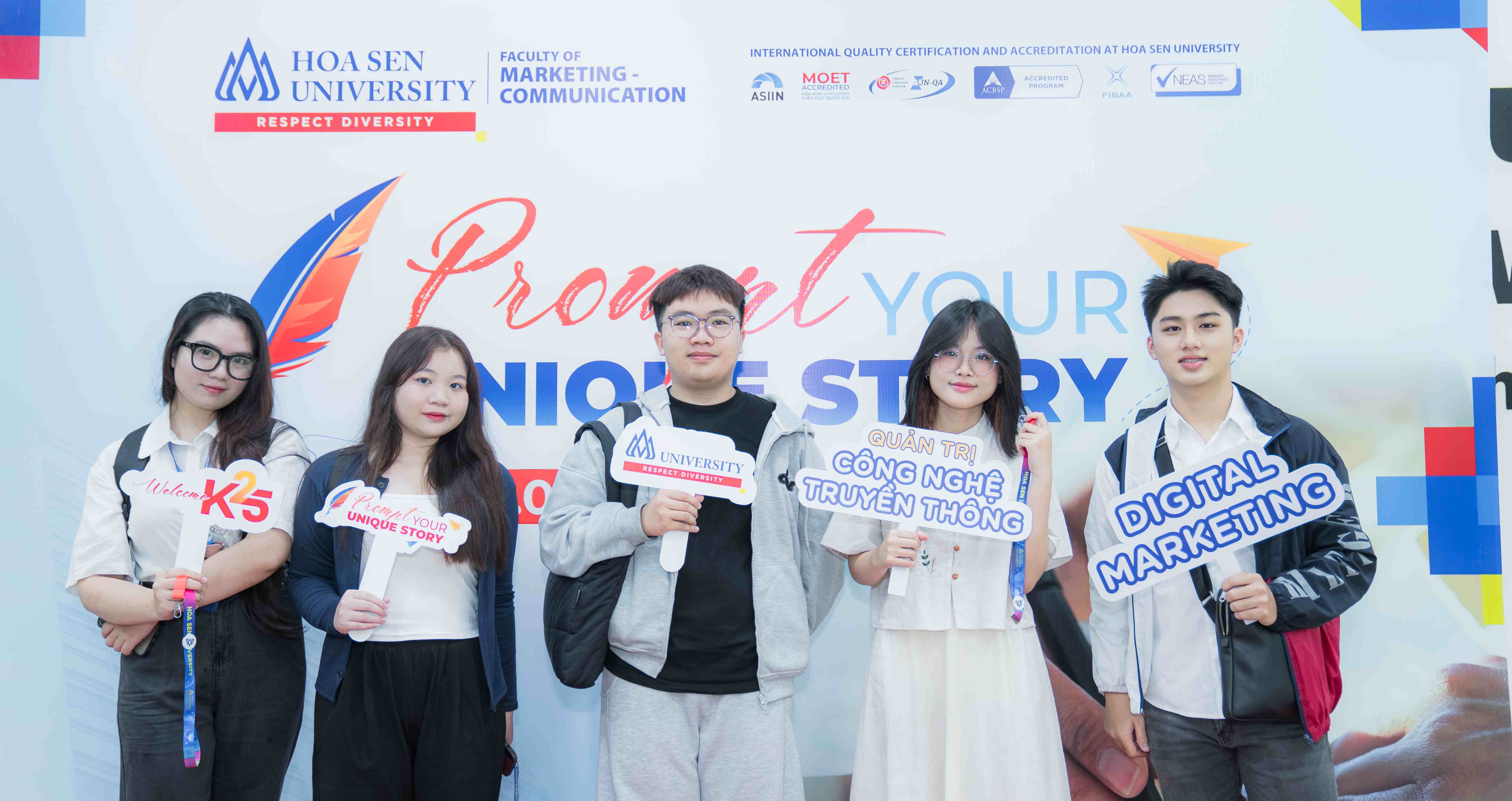 Khoa Marketing-Truyền thông HSU: Tuần lễ chào đón tân sinh viên