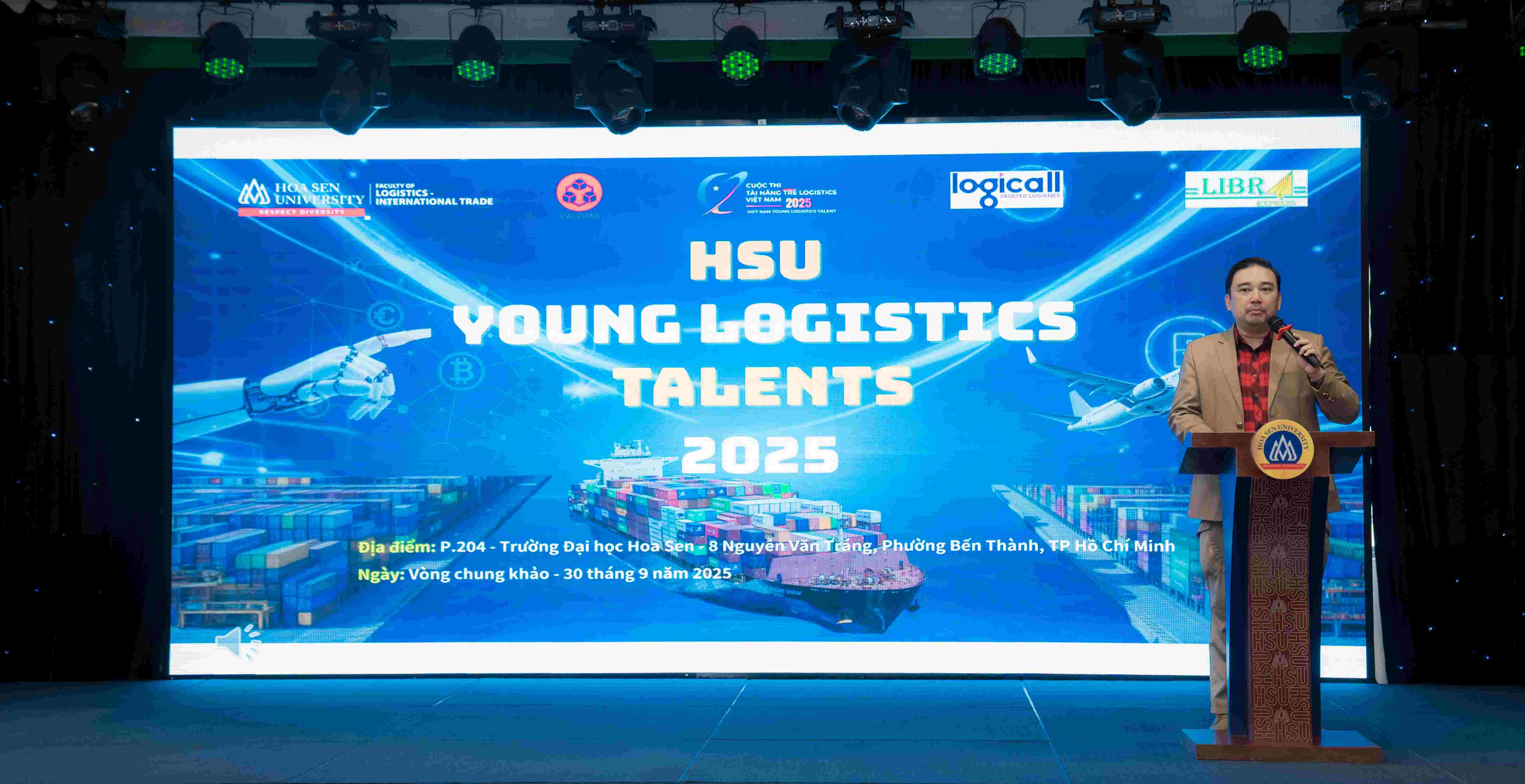 Chung khảo cuộc thi HSU Young Logistics 2025
