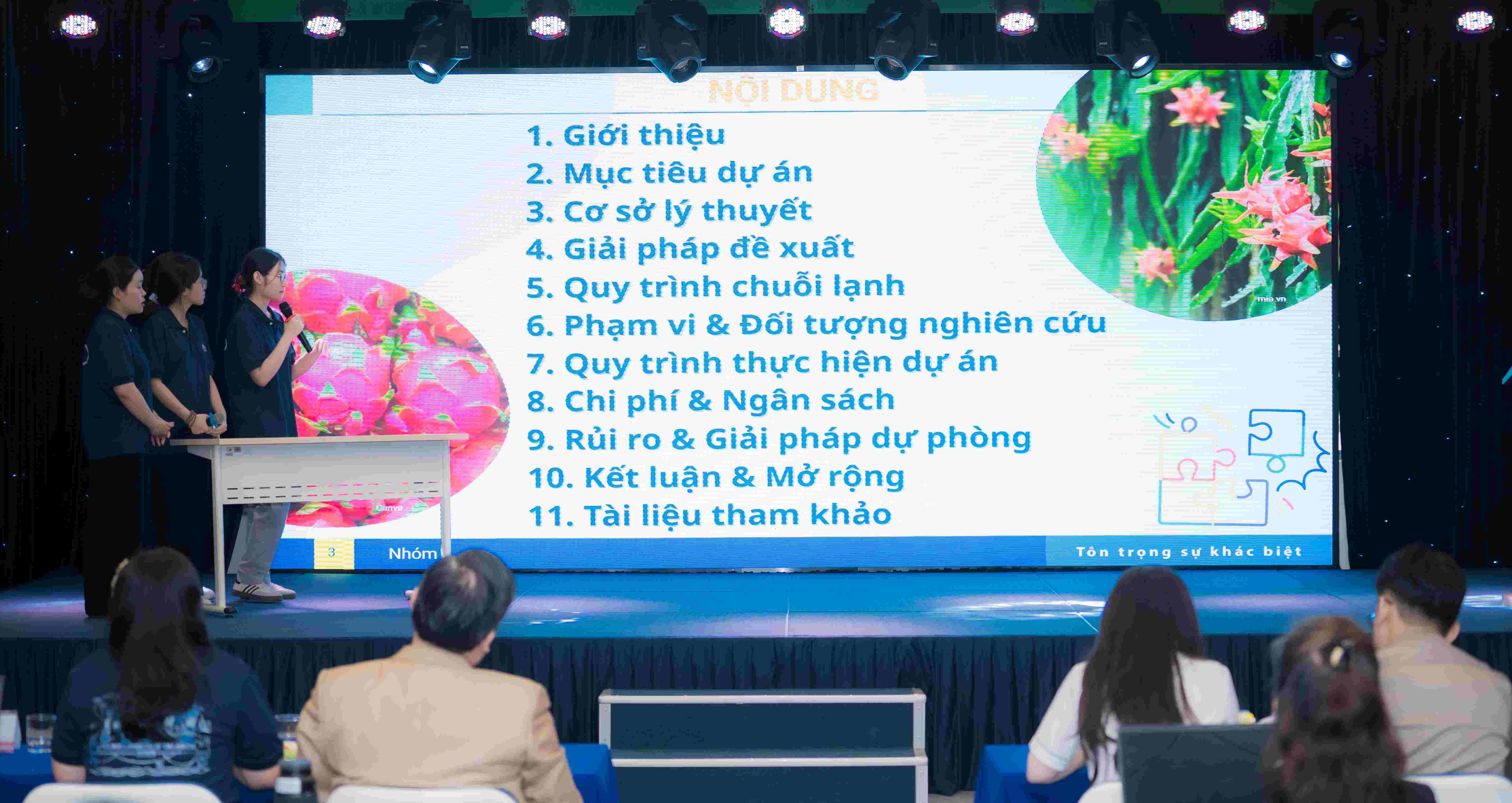 Chung khảo cuộc thi HSU Young Logistics 2025