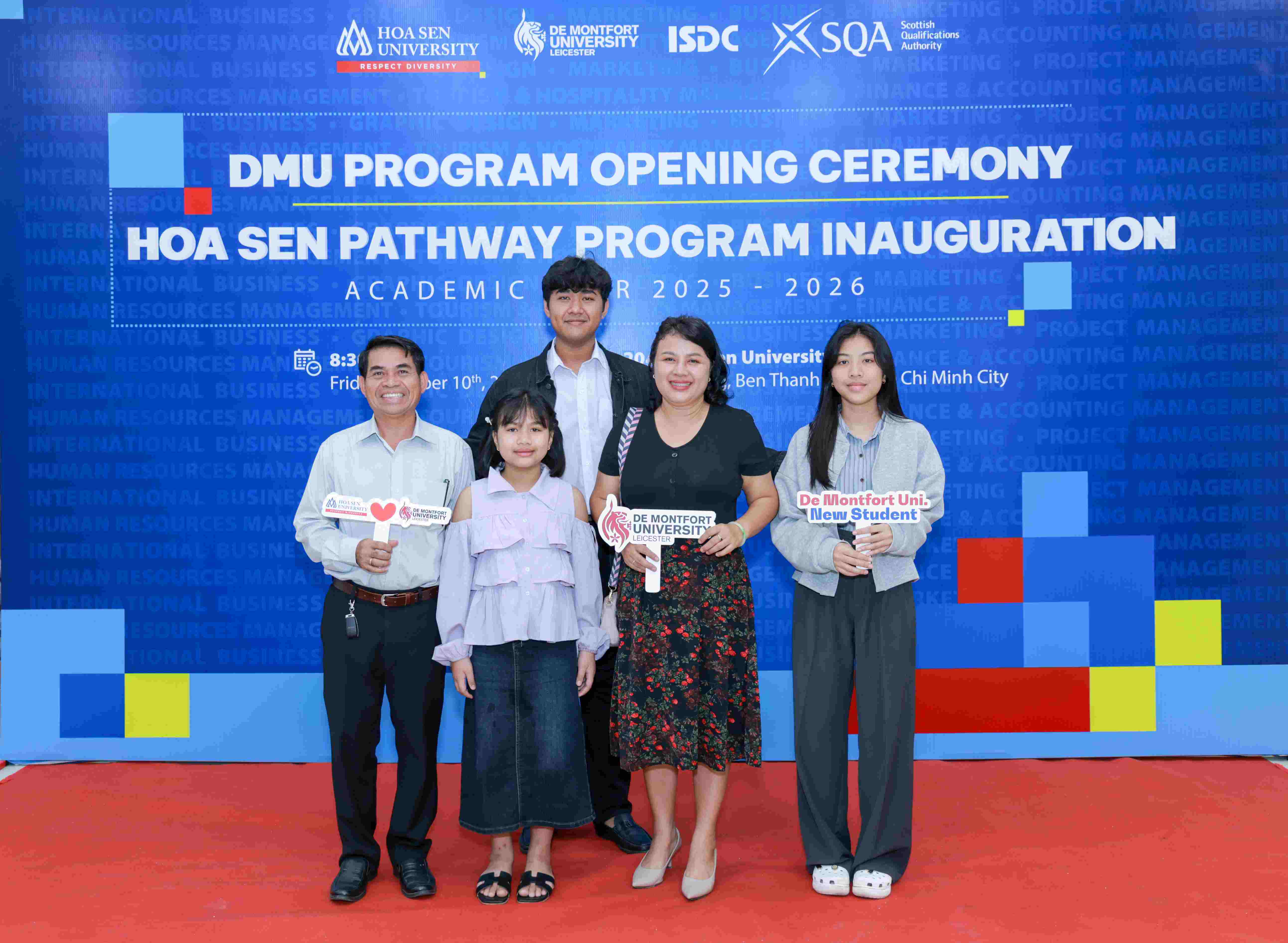 DMU–HSU and Hoa Sen Pathway Programs Opening Ceremony
