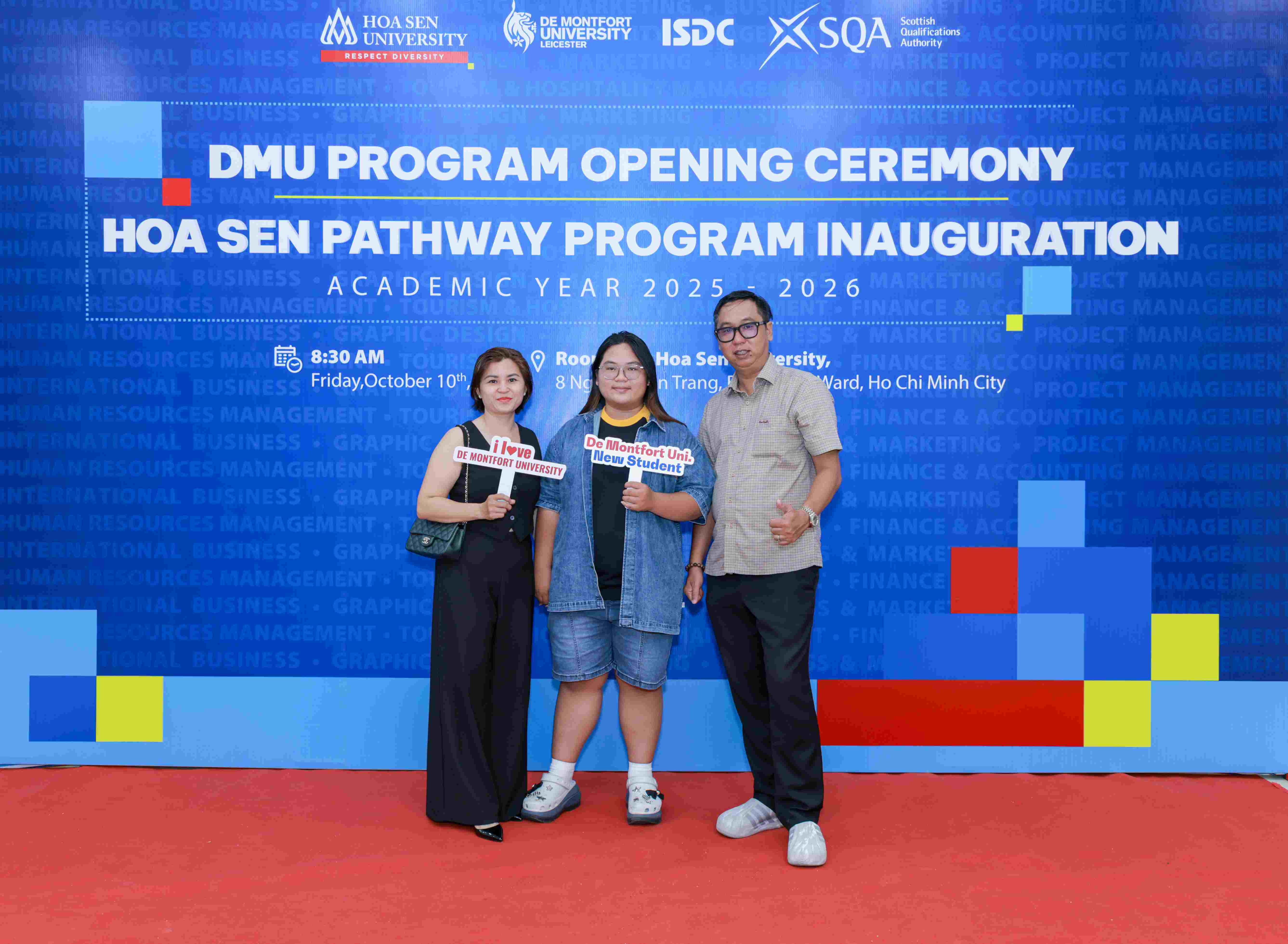 DMU–HSU and Hoa Sen Pathway Programs Opening Ceremony