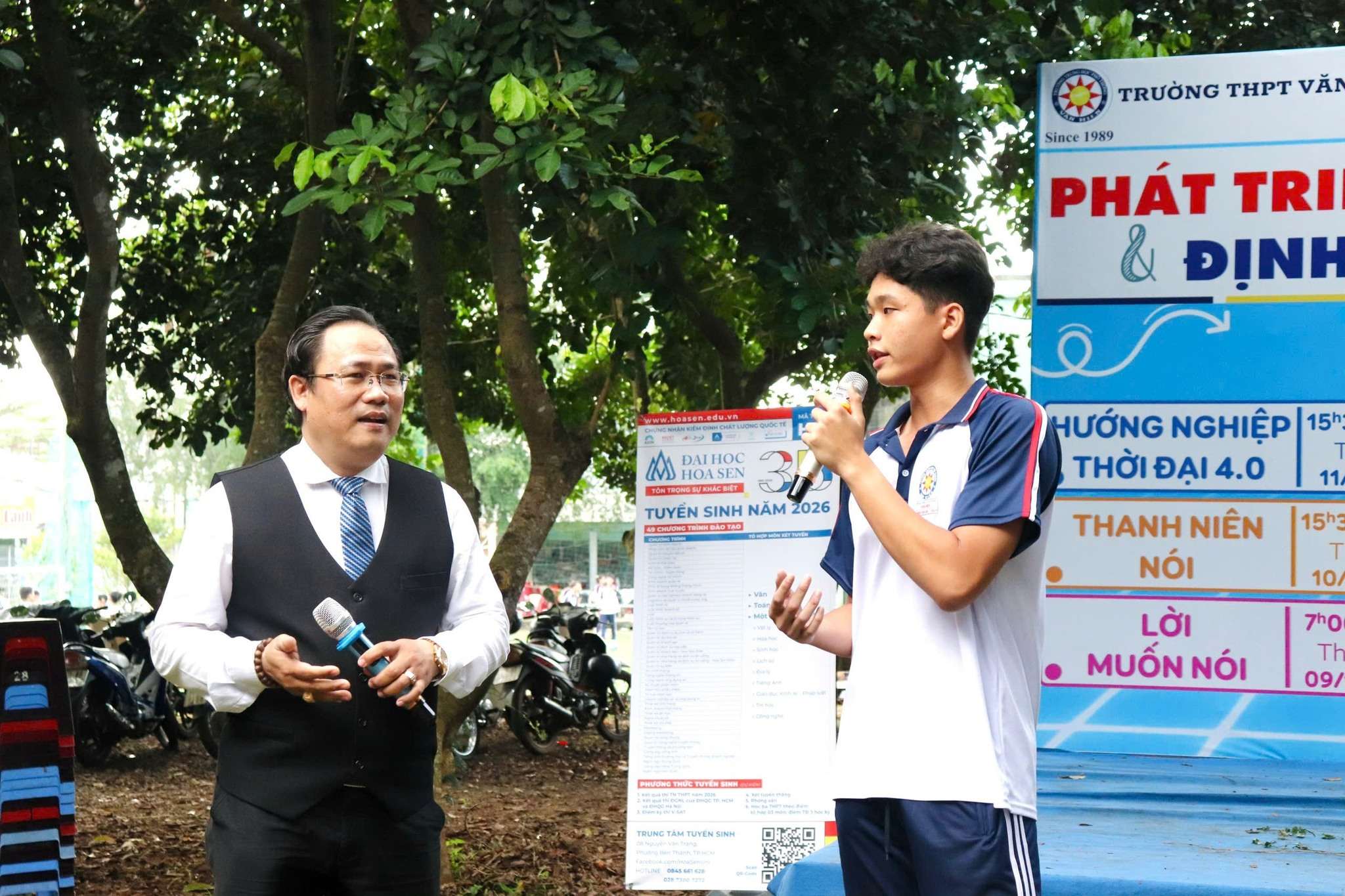 Sống chất – Làm thật – Đúng tầm cùng Trường THPT Văn Hiến và Đại học Hoa Sen năm học 2025-2026