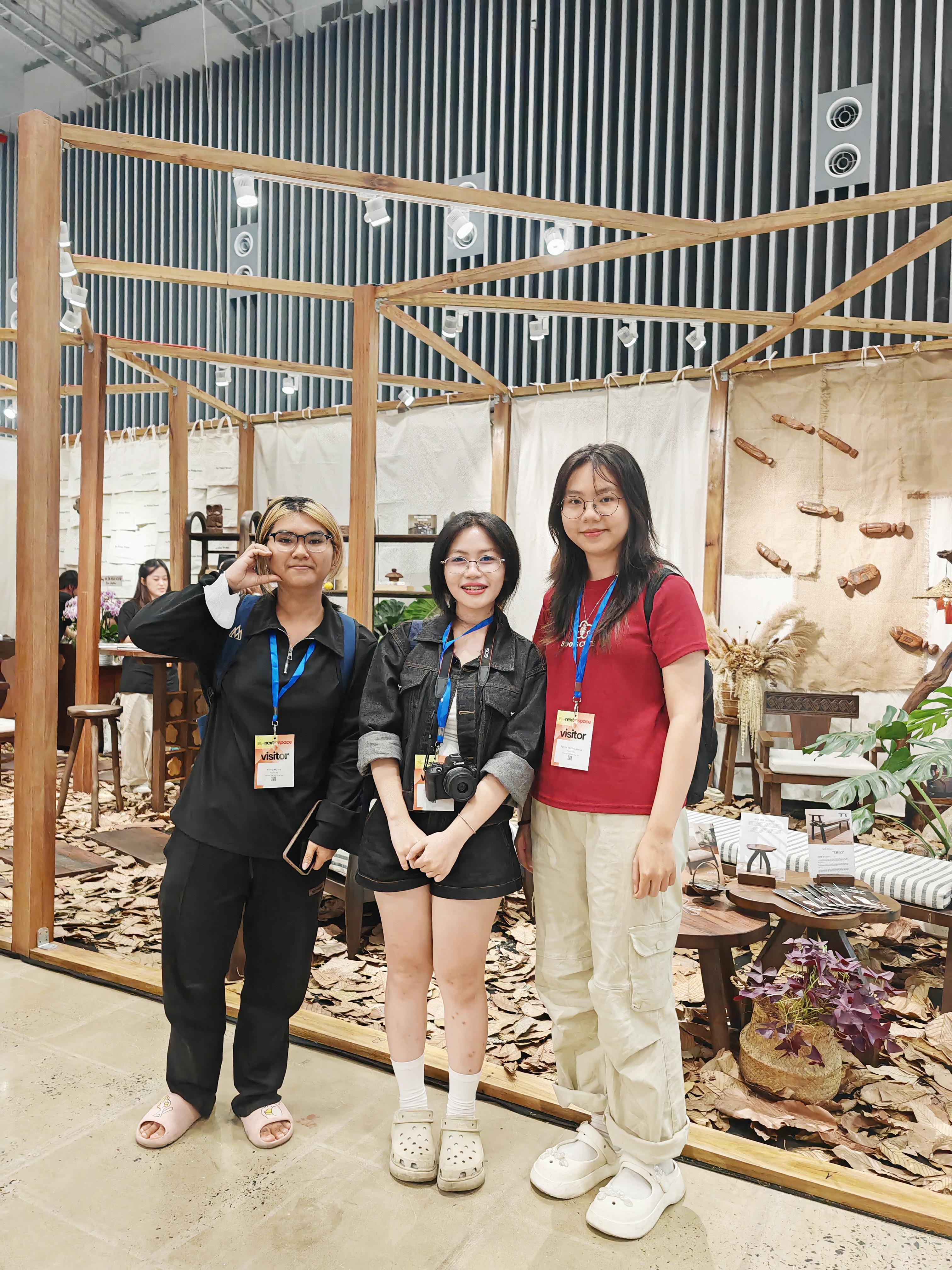 Sinh viên ngành Thiết kế Nội thất tham dự VIBE 2025