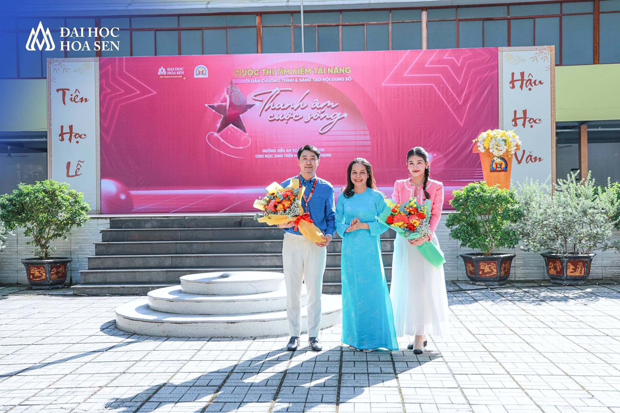 cuộc thi Tìm kiếm tài năng "Người dẫn chương trình và sáng tạo nội dung số", với chủ đề "Thanh âm cuộc sống”.