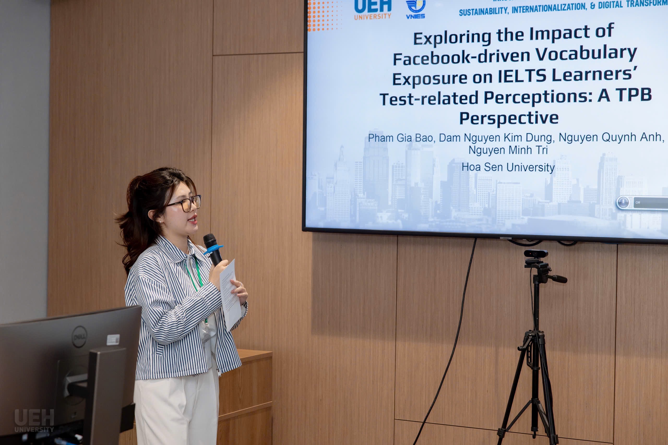 Sinh viên khoa Ngôn ngữ- Tâm lý HSU tham gia Hội thảo quốc gia 2025