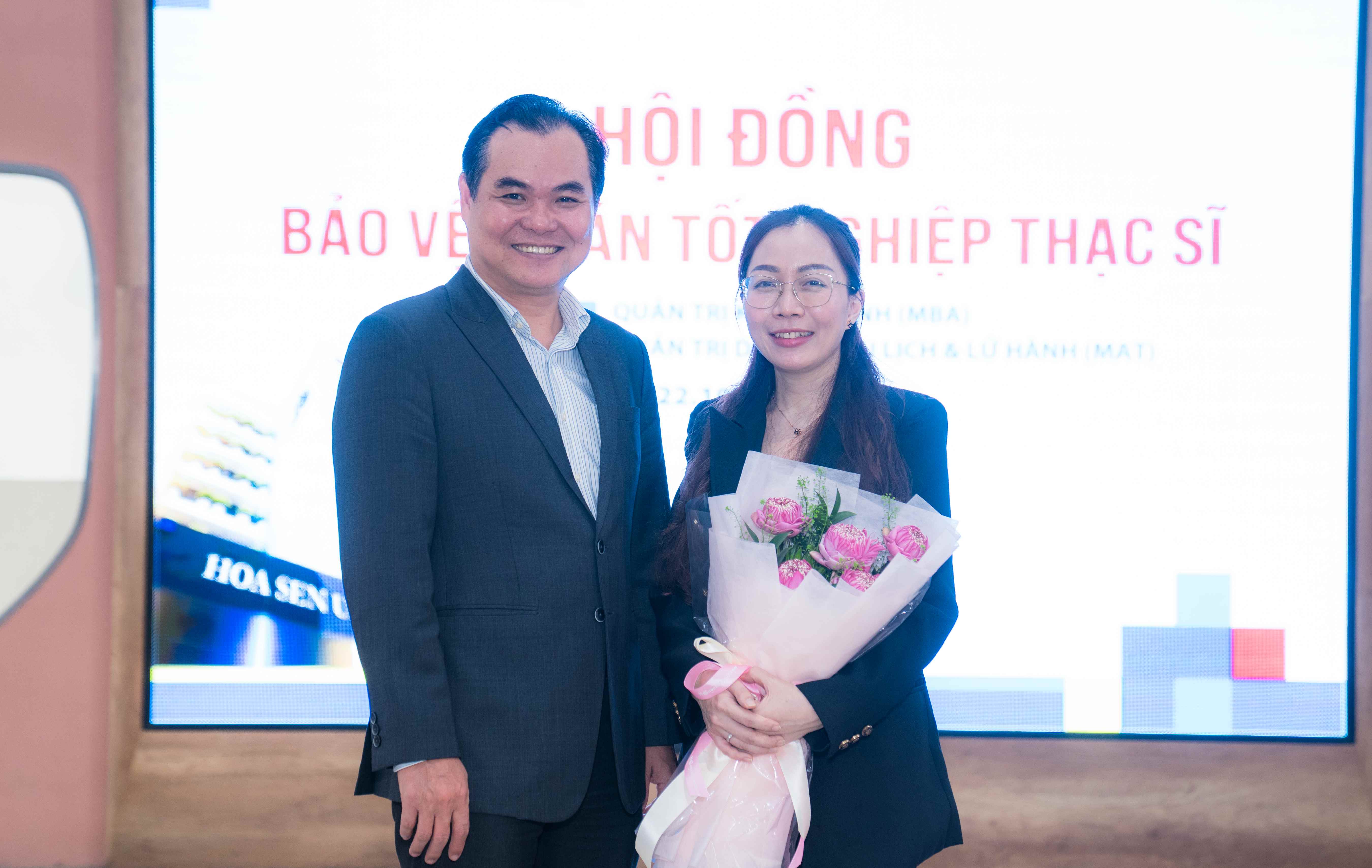 Học viên chương trình Thạc sĩ Đại học Hoa Sen