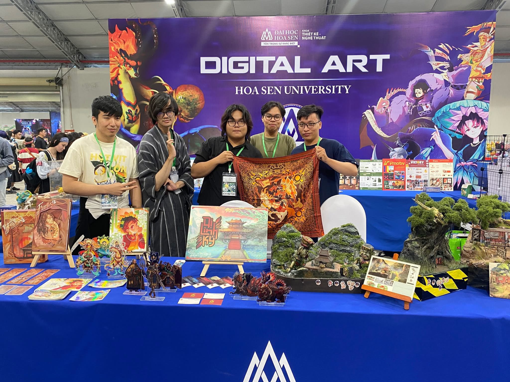 Sinh viên ngành Nghệ thuật Số HSU góp sắc màu tại Color Fiesta Season 15