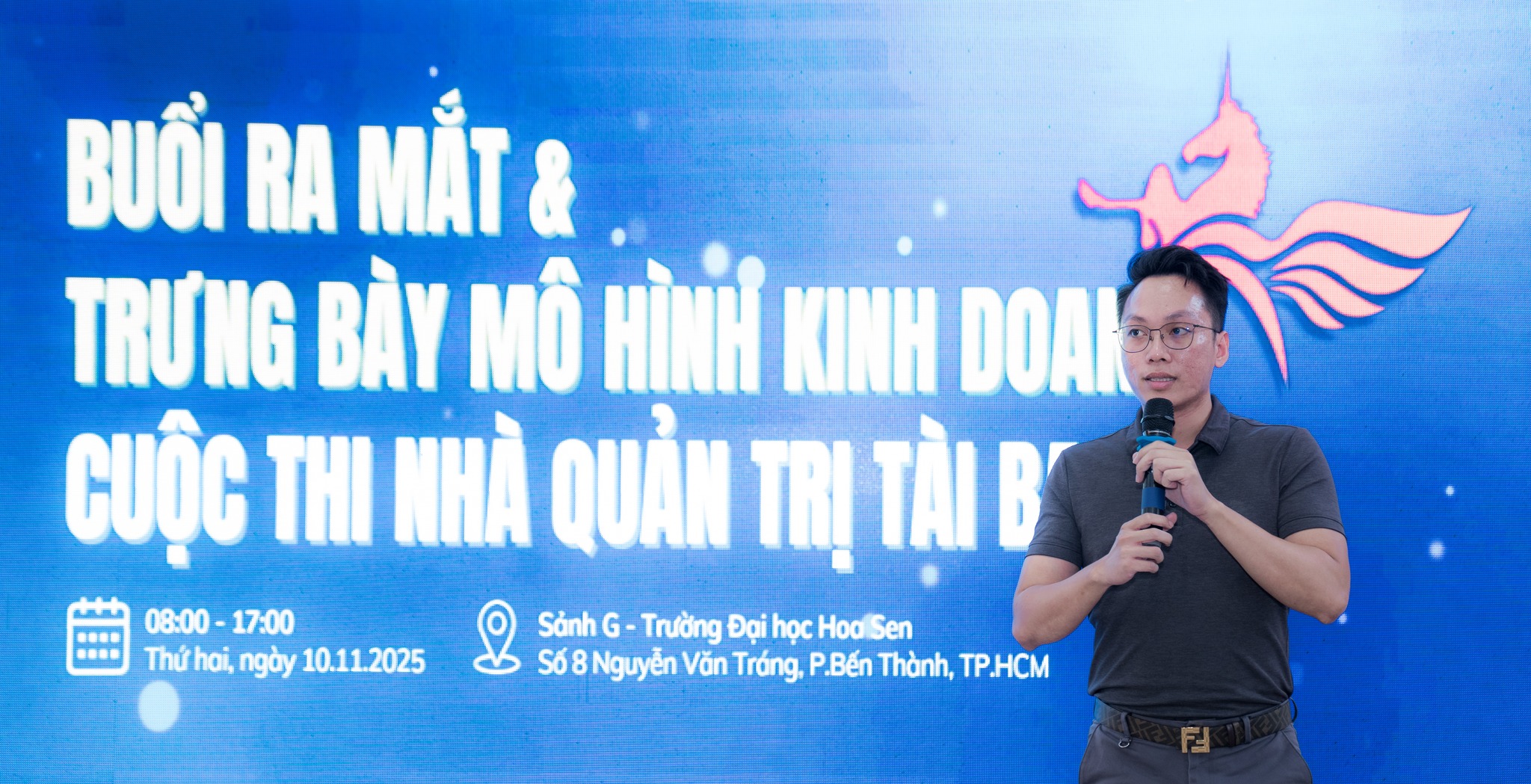 Ra mắt và trưng bày mô hình kinh doanh - Cuộc thi Nhà quản trị tài ba 2025