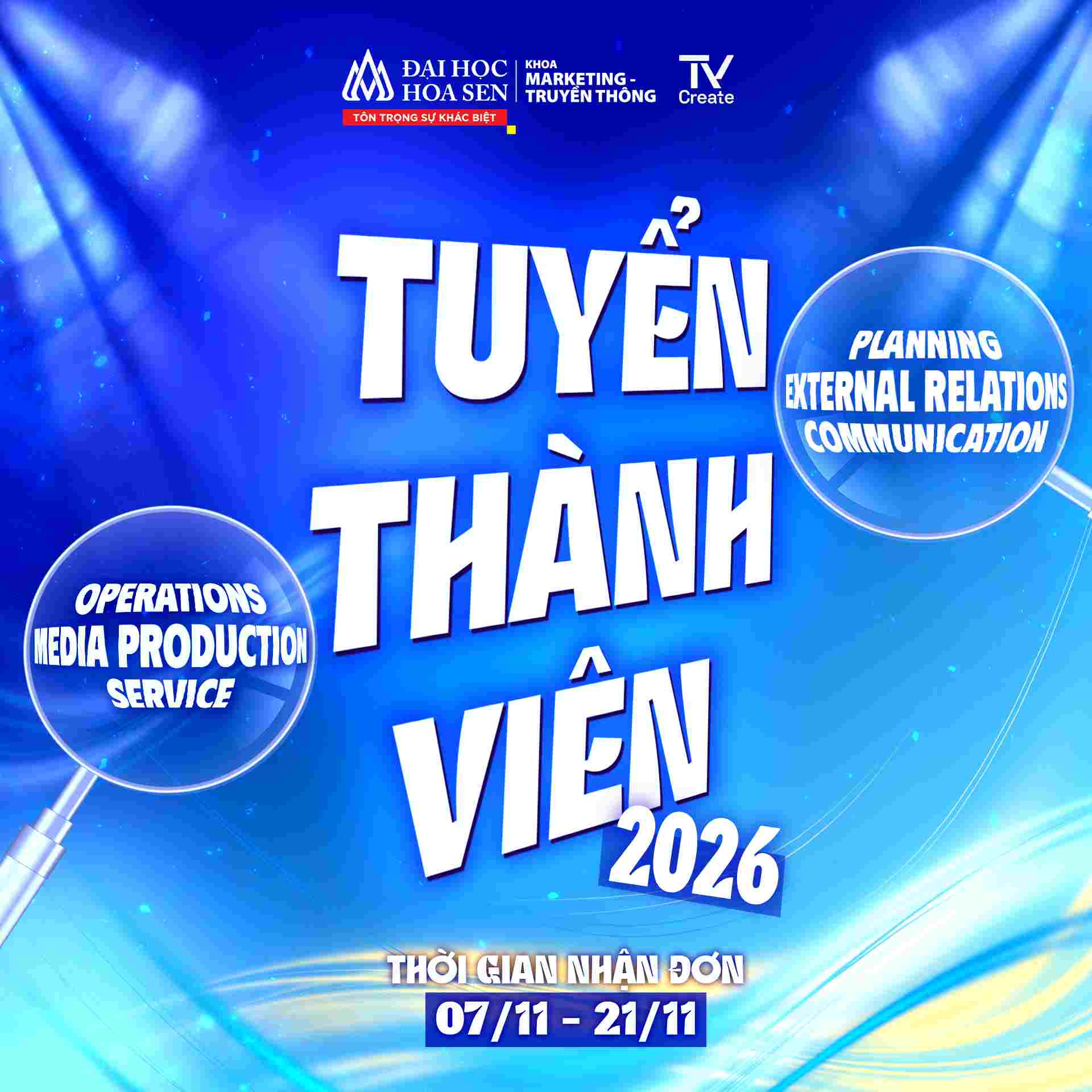 Ban Tổ Chức TVCreate 2026