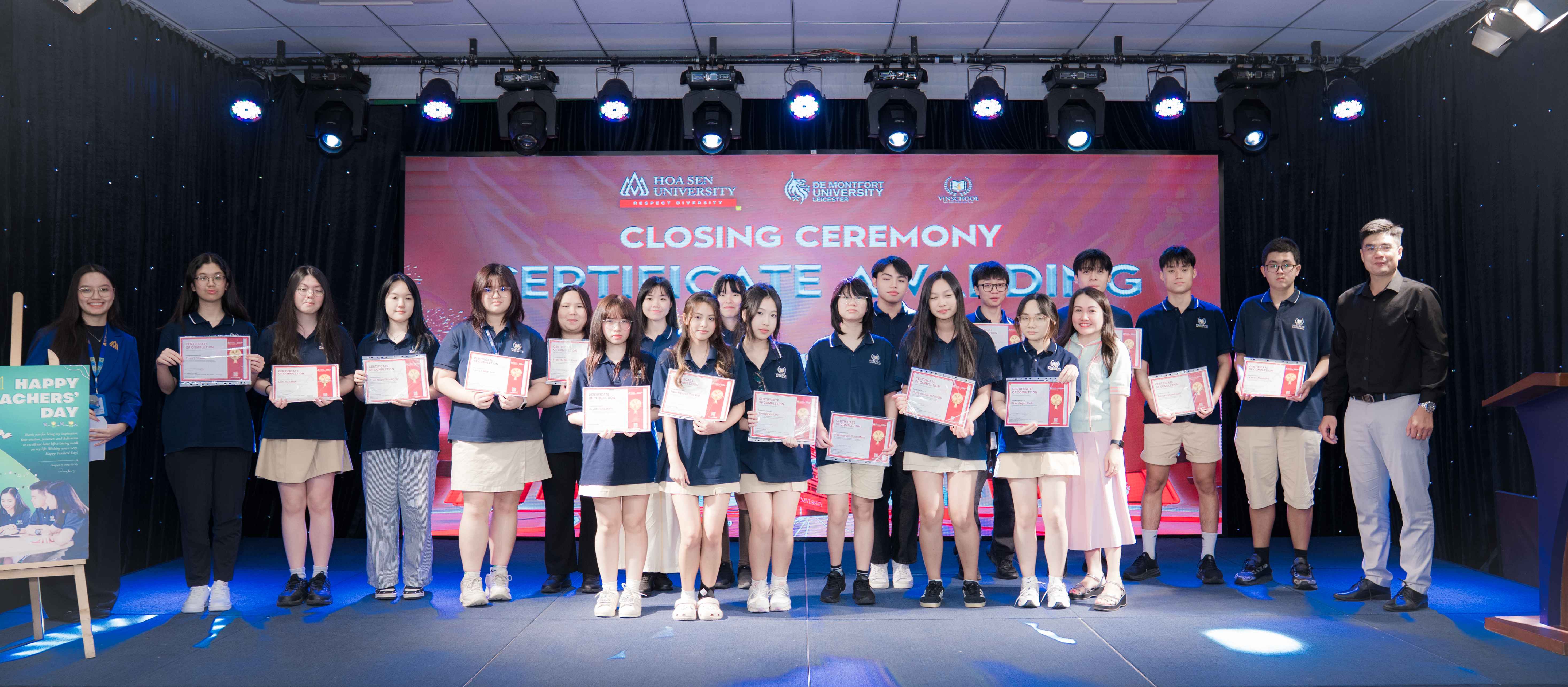 Tuần lễ Kiến tập tại HSU của học sinh Vinchool