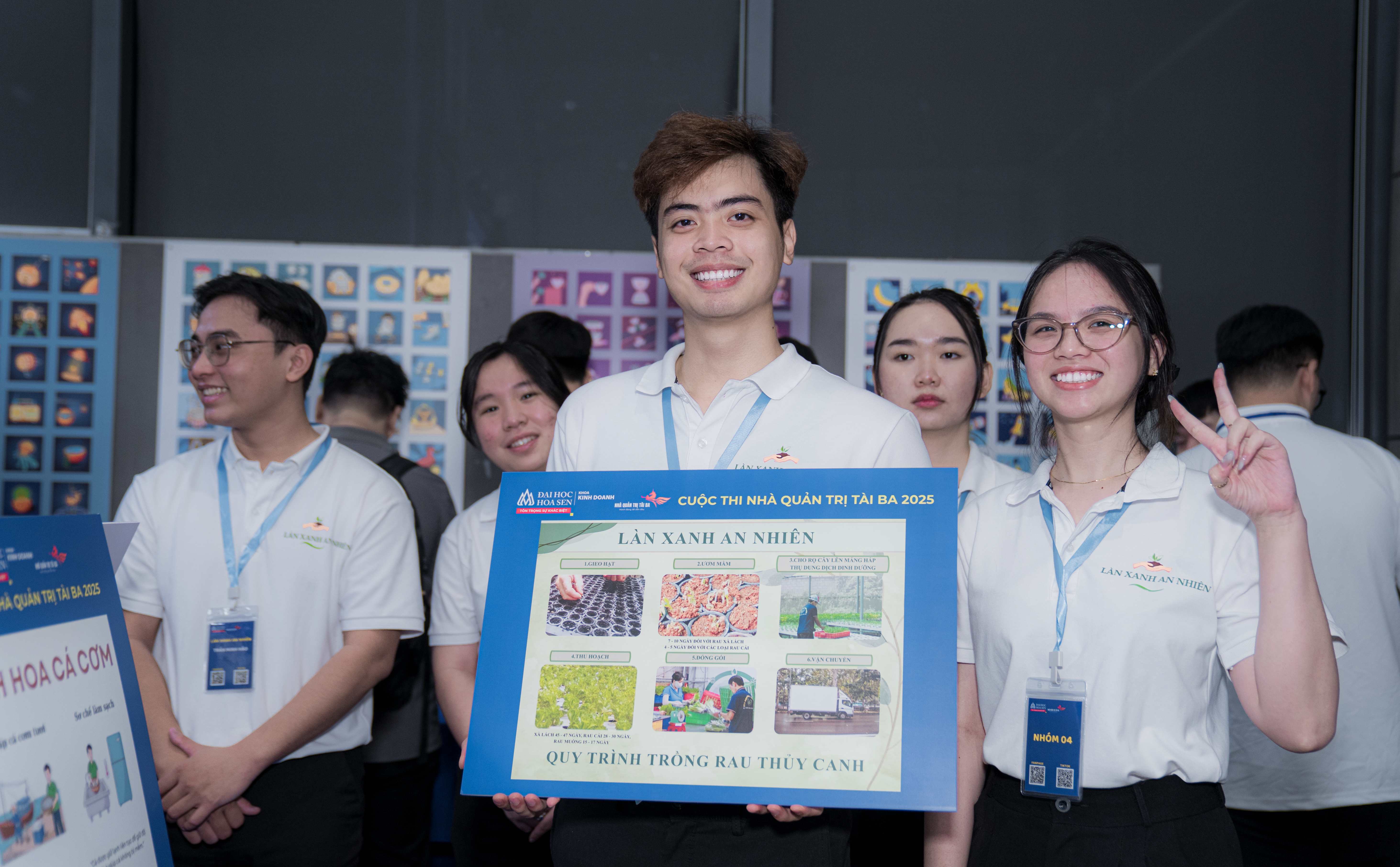 Ra mắt và trưng bày mô hình kinh doanh - Cuộc thi Nhà quản trị tài ba 2025