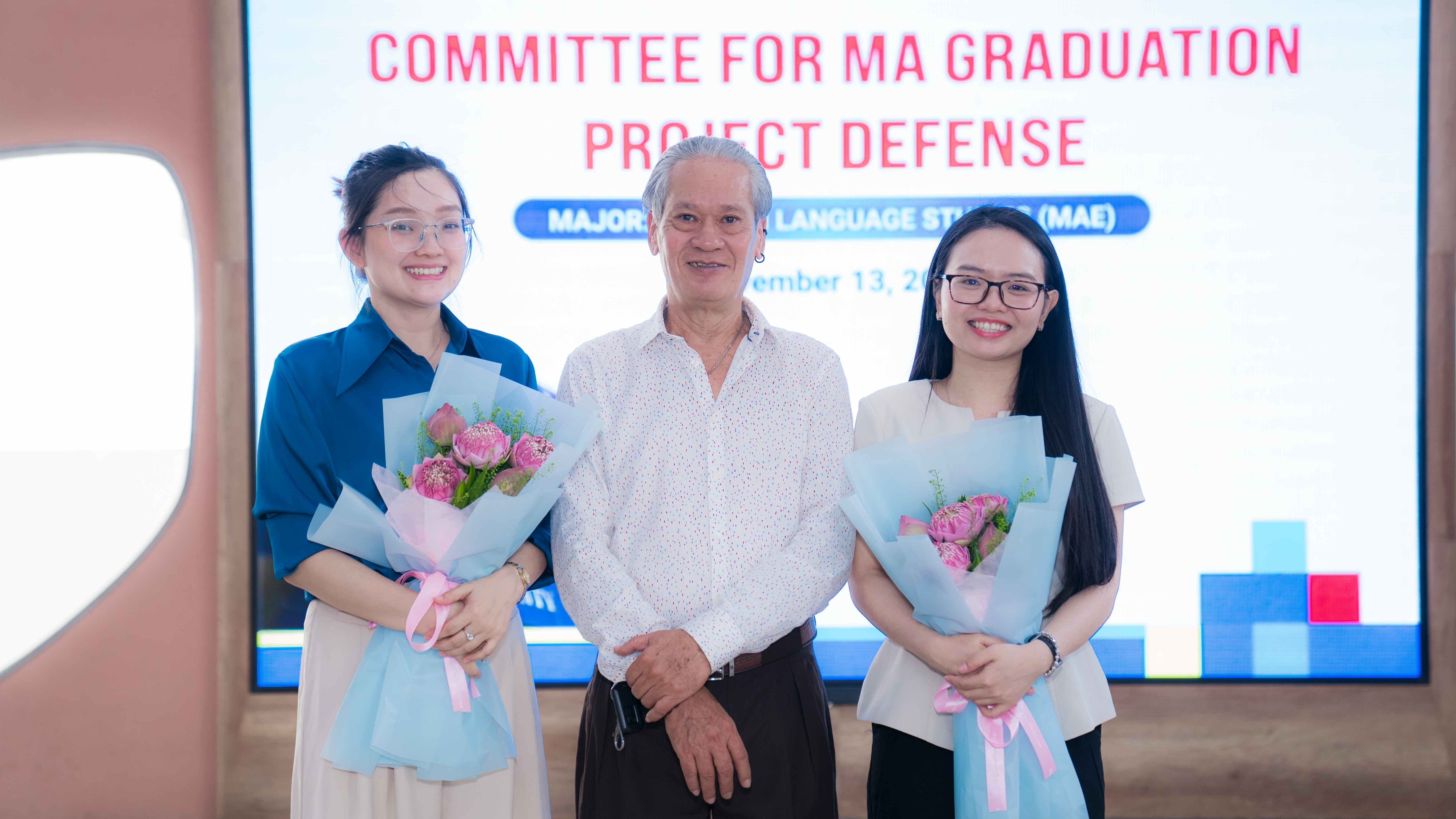 Hội đồng Bảo vệ Đề án Tốt nghiệp Thạc sĩ chuyên ngành Ngôn ngữ Anh (MAE)