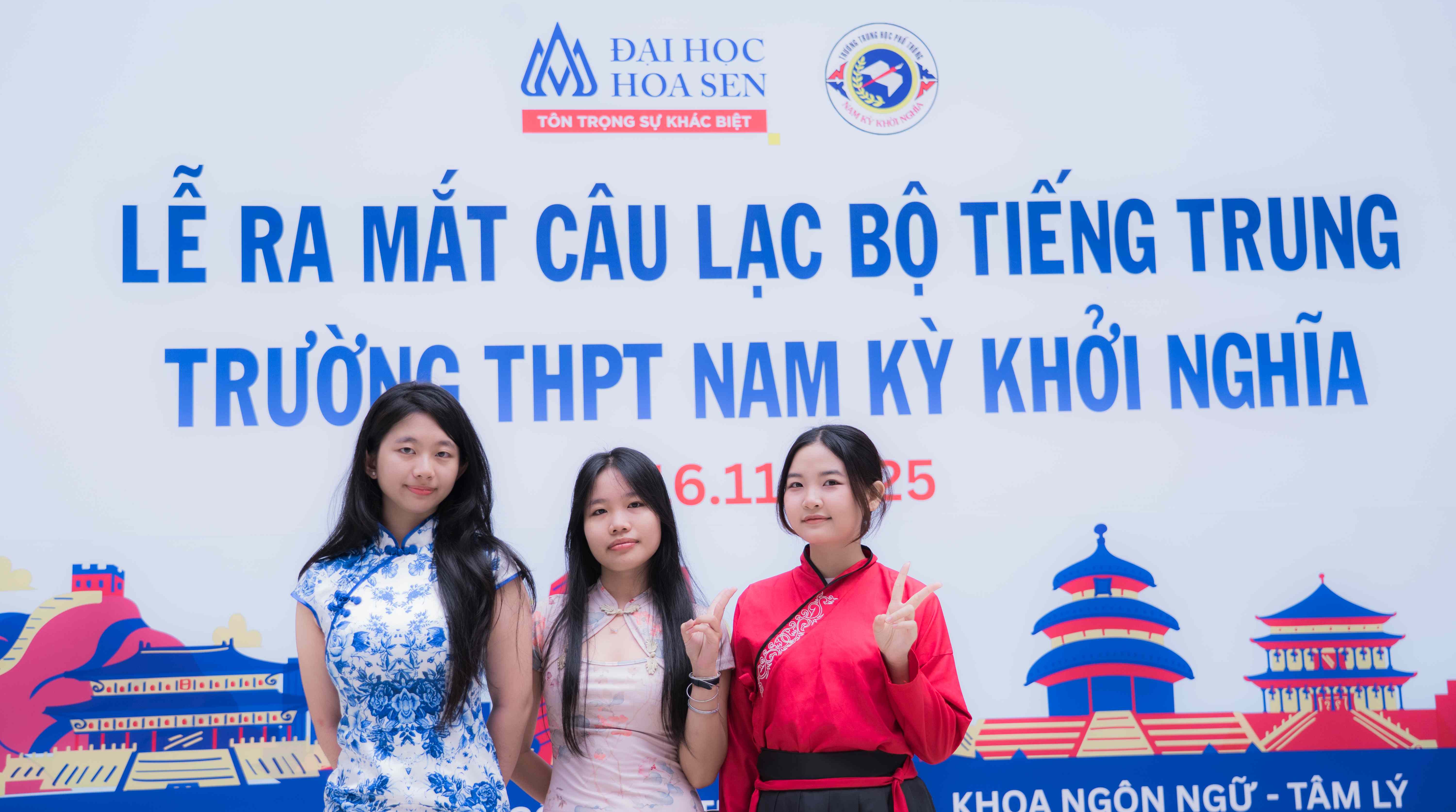 Ra mắt Câu lạc bộ Tiếng Trung tại THPT Nam Kỳ Khởi Nghĩa