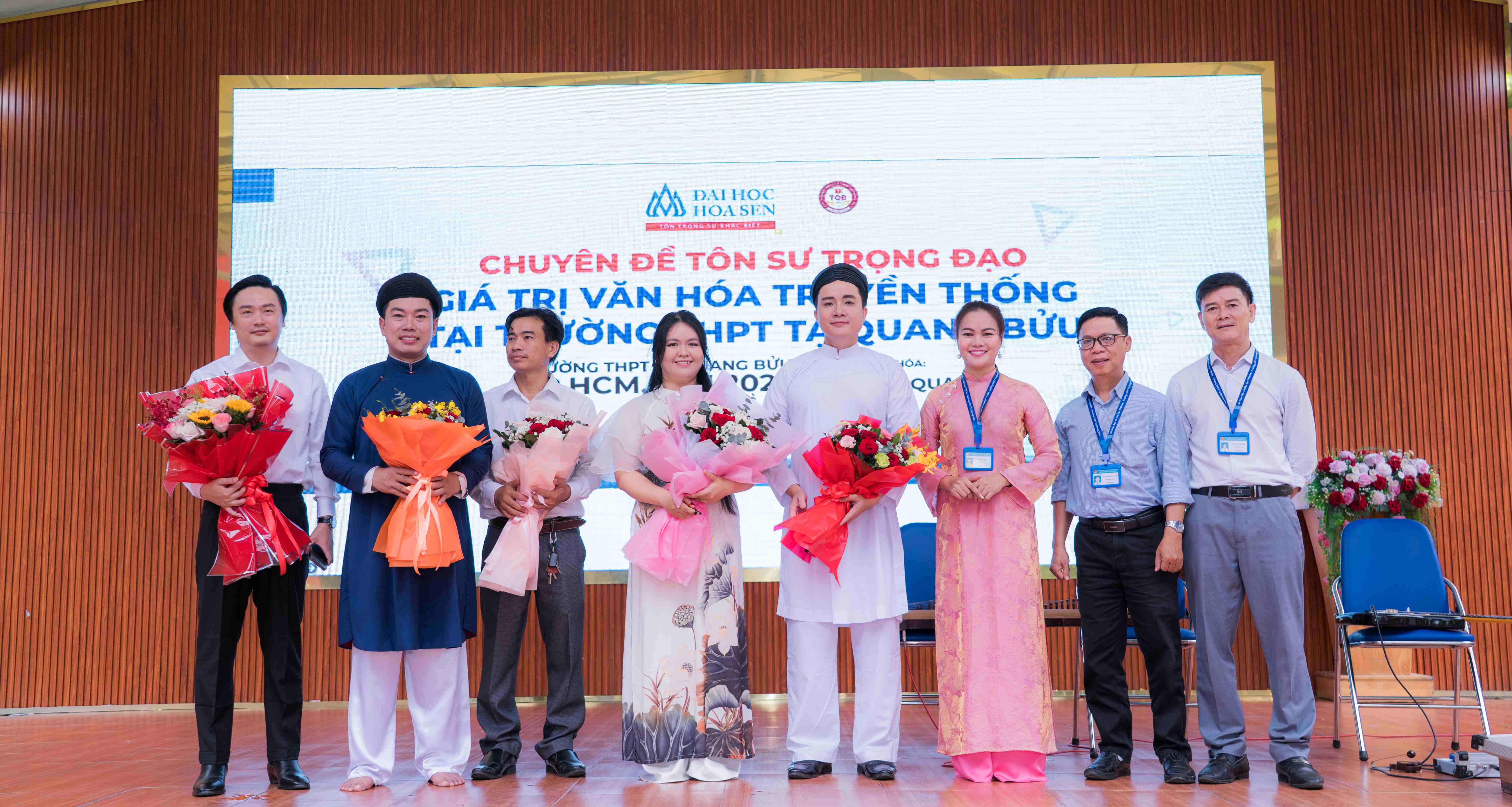 HSU lan tỏa giá trị giáo dục – văn hóa tại THPT Tạ Quang Bửu