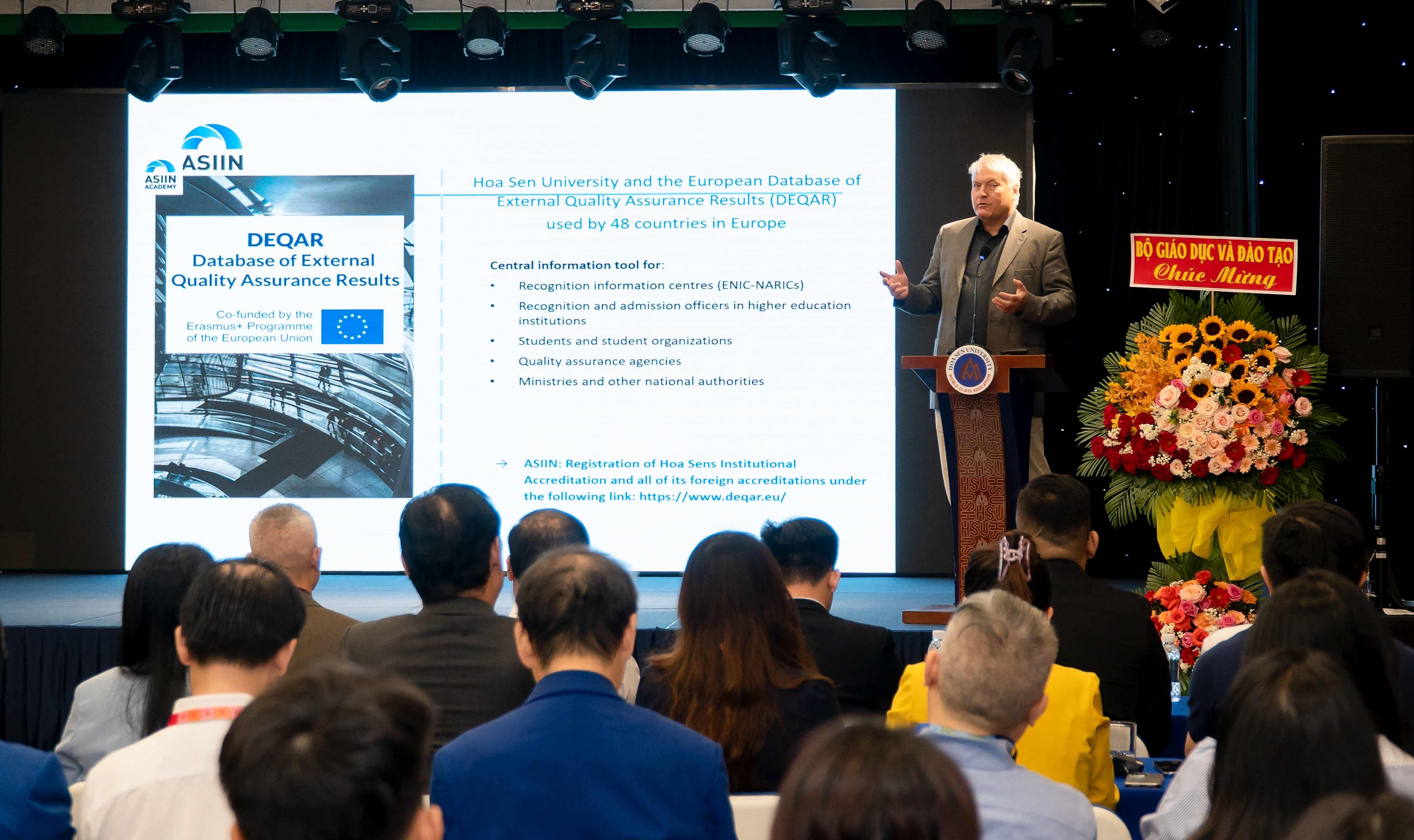 HSU là một trong 17 trường Đại học Việt Nam đạt tiêu chuẩn quốc tế