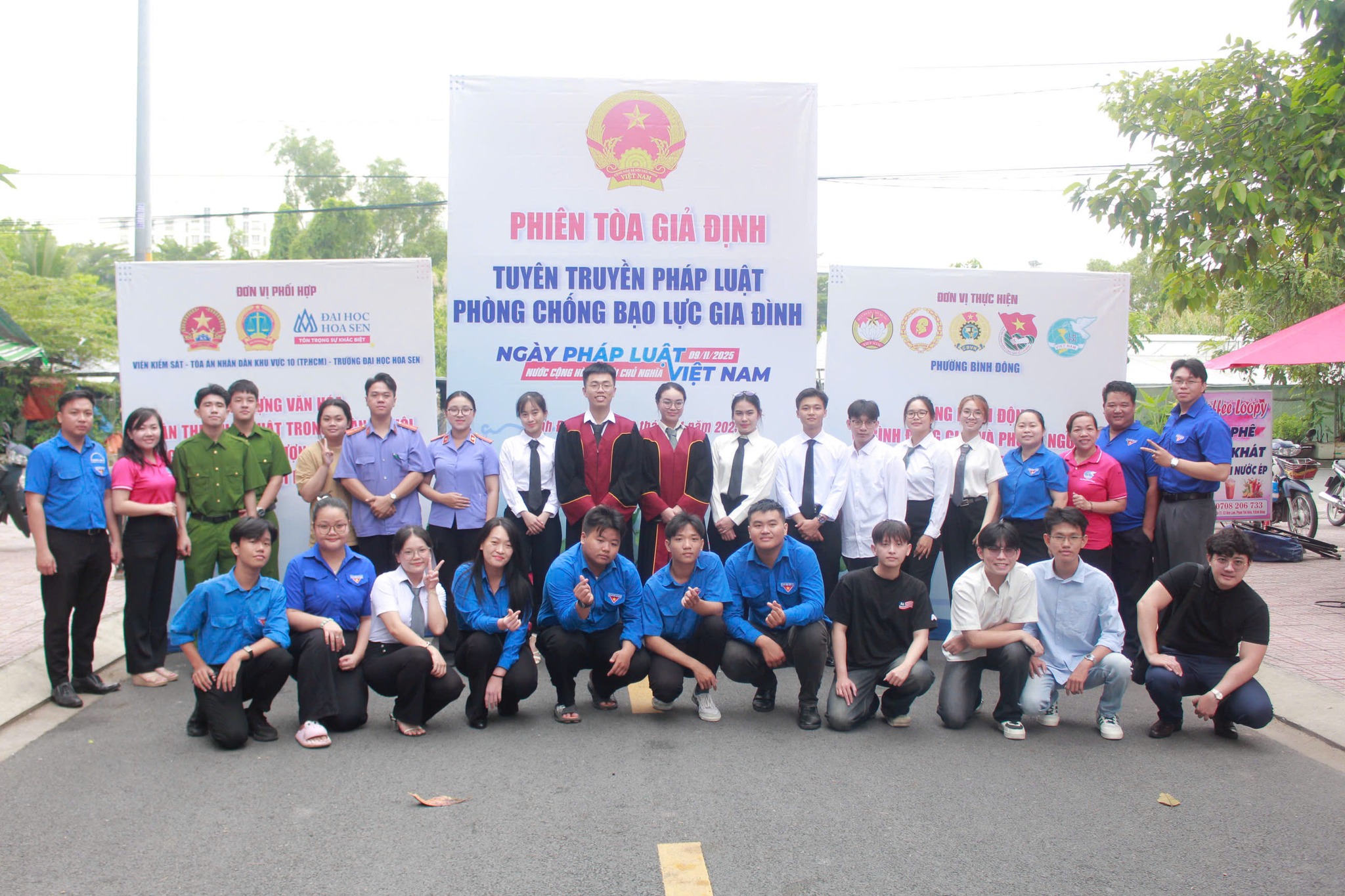 Khoa Luật HSU chung tay vì một xã hội nói không với bạo lực gia đình