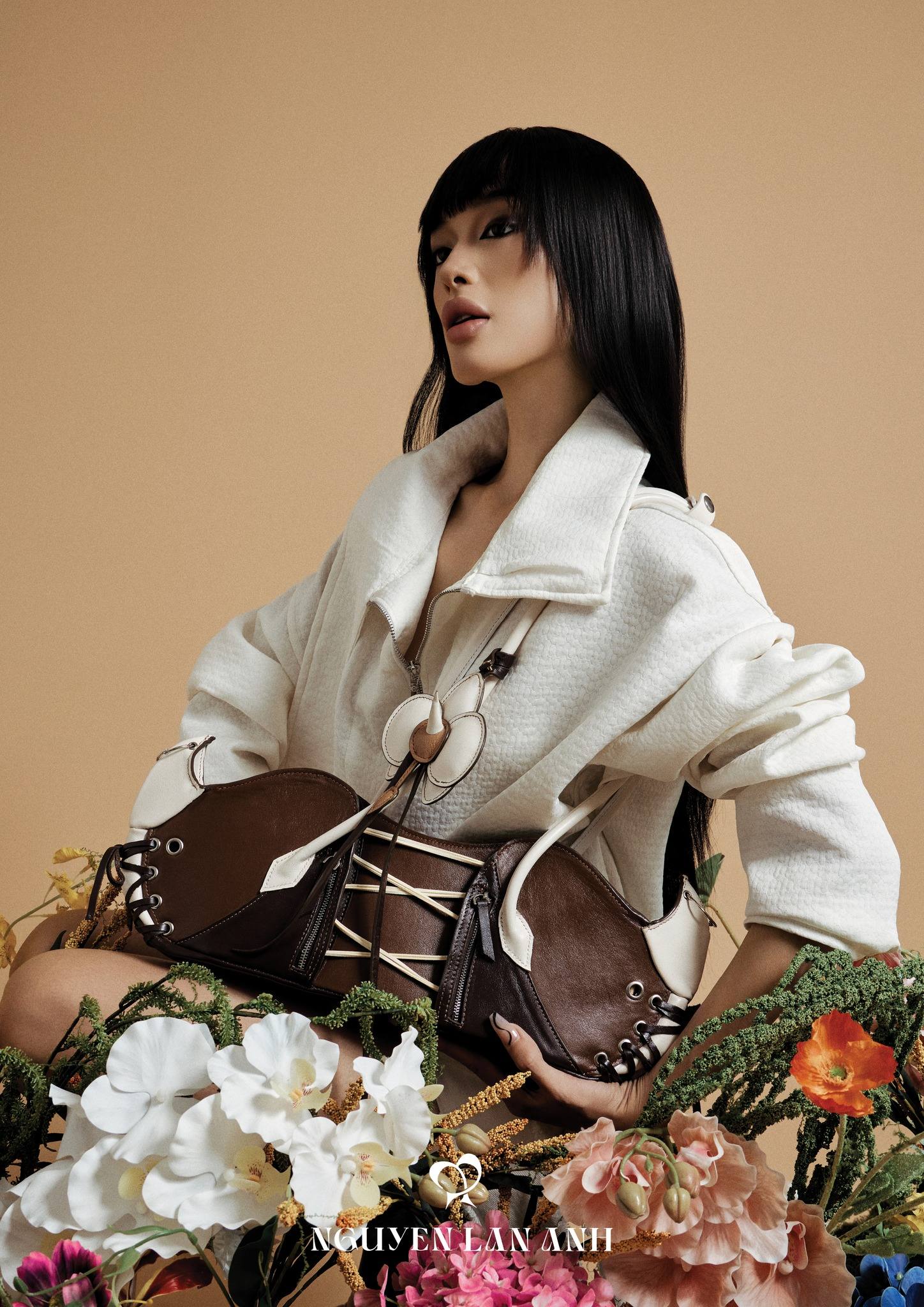 Nguyễn Lan Anh - SV ngành Thiết kế Thời trang HSU tỏa sáng tại "Real Leather. Stay Different 2025"