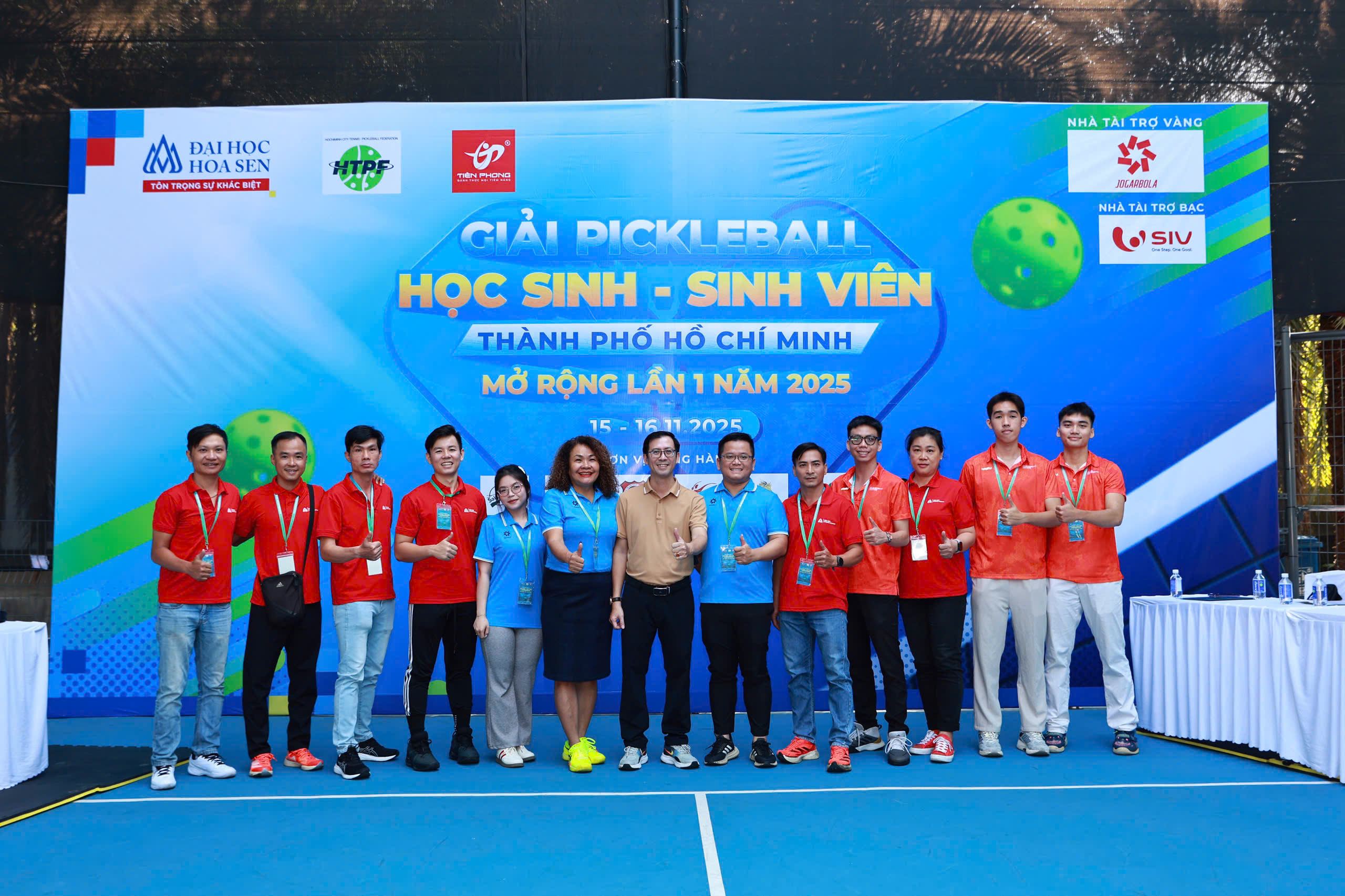 Giải Pickleball học sinh – sinh viên TP.HCM: Bước tiến mới cho thể thao học đường