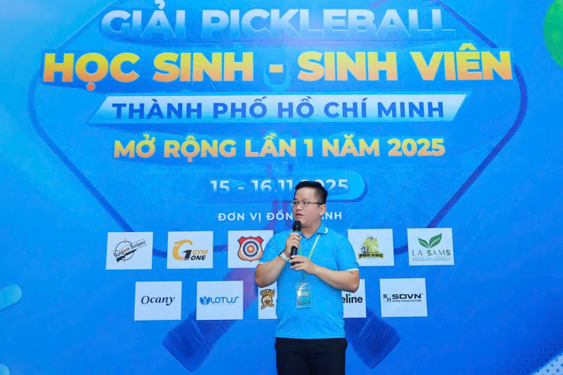 Giải Pickleball học sinh – sinh viên TP.HCM: Bước tiến mới cho thể thao học đường