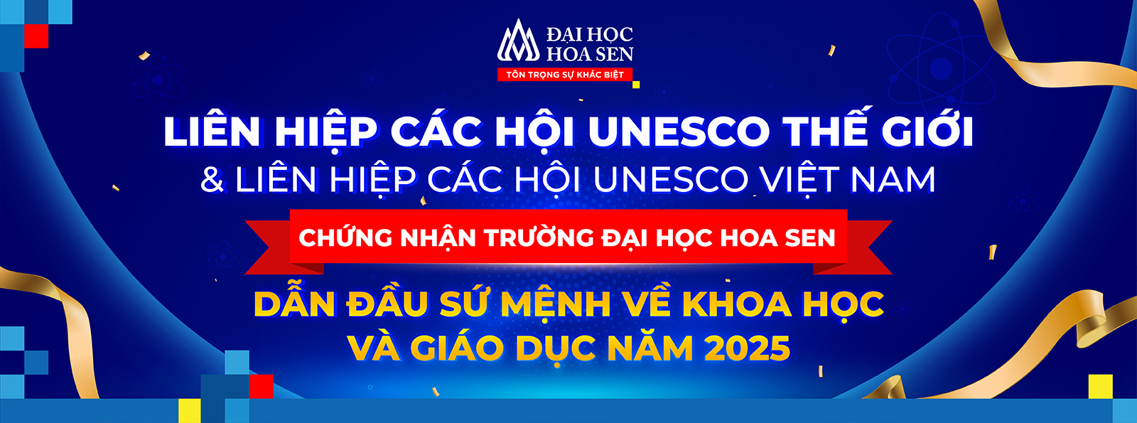Đại học Hoa Sen đón nhận Chứng nhận UNESCO