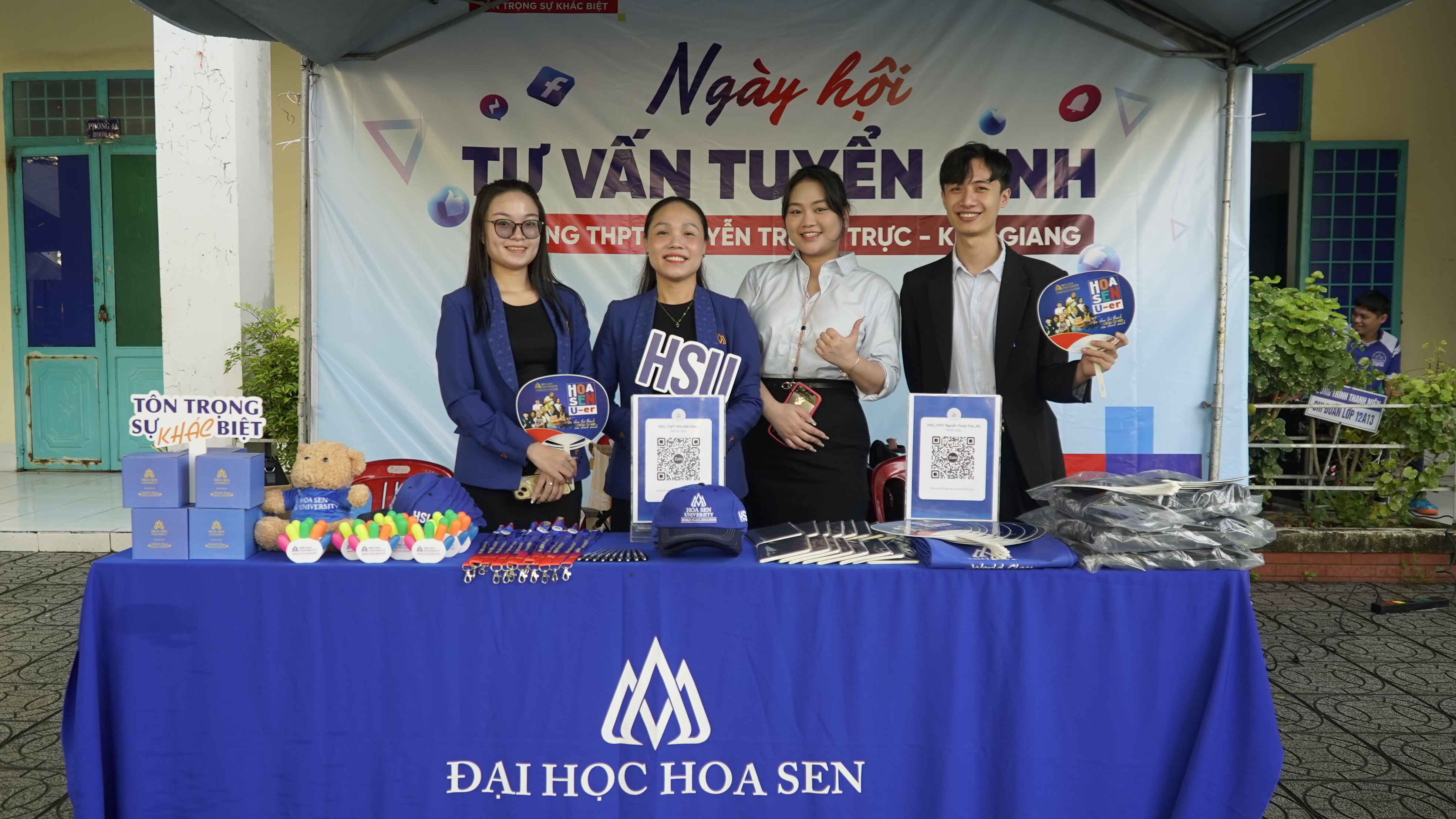 Ngày hội hướng nghiệp tại THPT Nguyễn Trung Trực 1: Hành trình chạm đến ước mơ