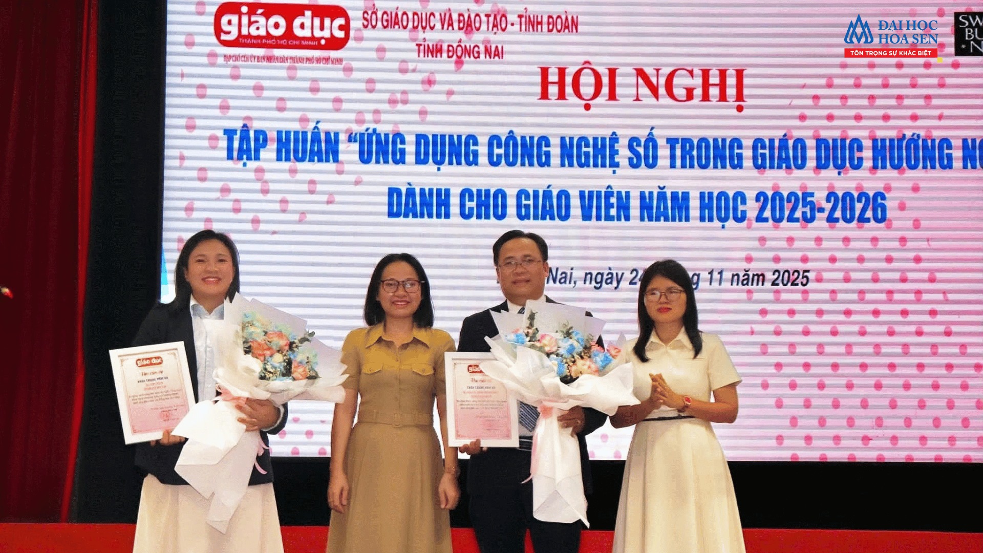 Tập huấn ứng dụng công nghệ số cho giáo viên Đồng Nai đón nhận luồng gió mới từ HSU