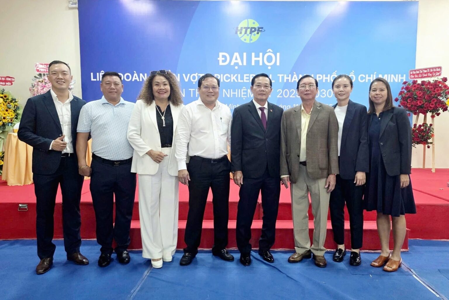 Đại học Hoa Sen là đơn vị giáo dục duy nhất trong BCH Liên đoàn Quần vợt – Pickleball TP.HCM