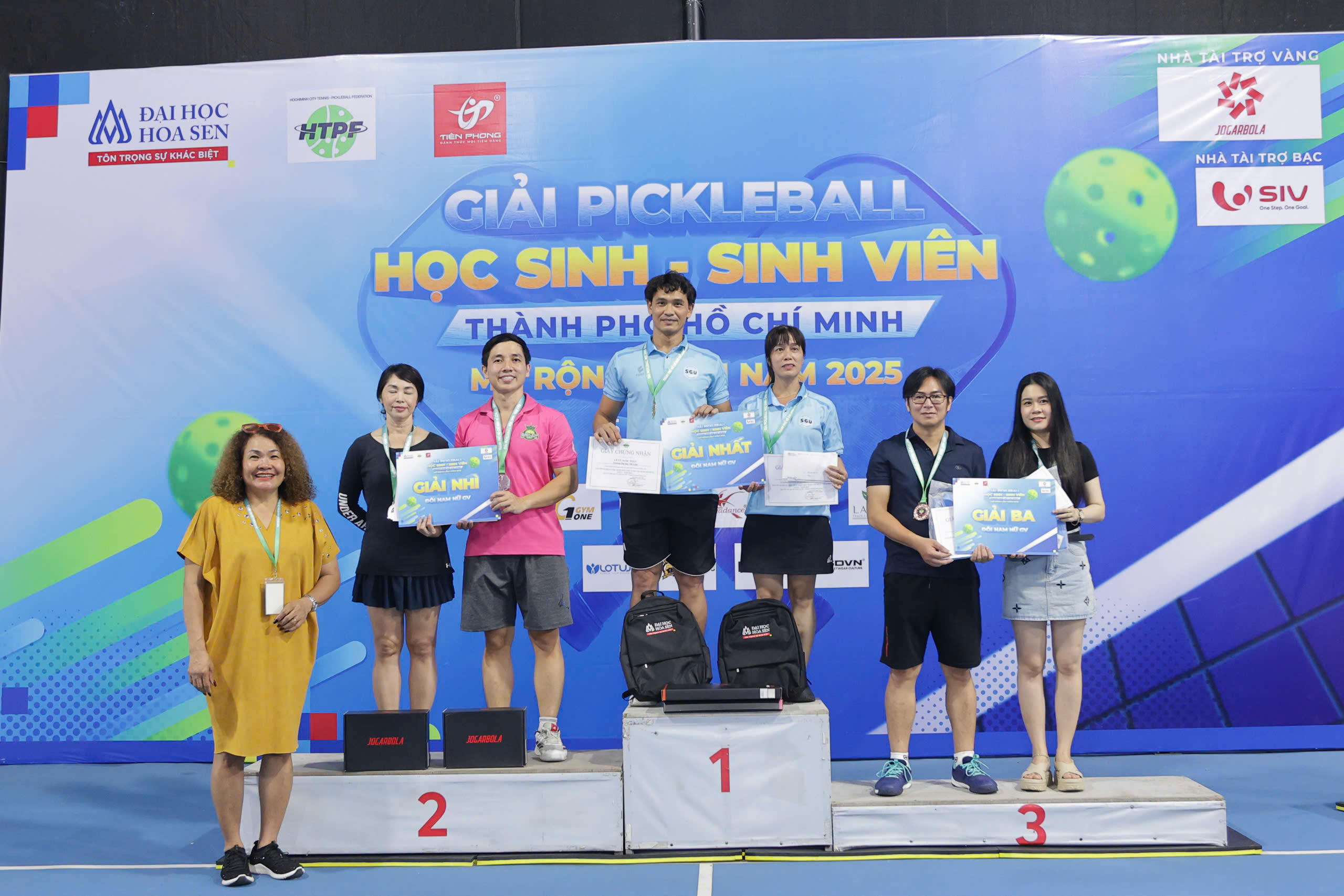 Khép lại Giải Pickleball Học sinh - Sinh viên TP.HCM - Lan tỏa tinh thần thể thao trẻ