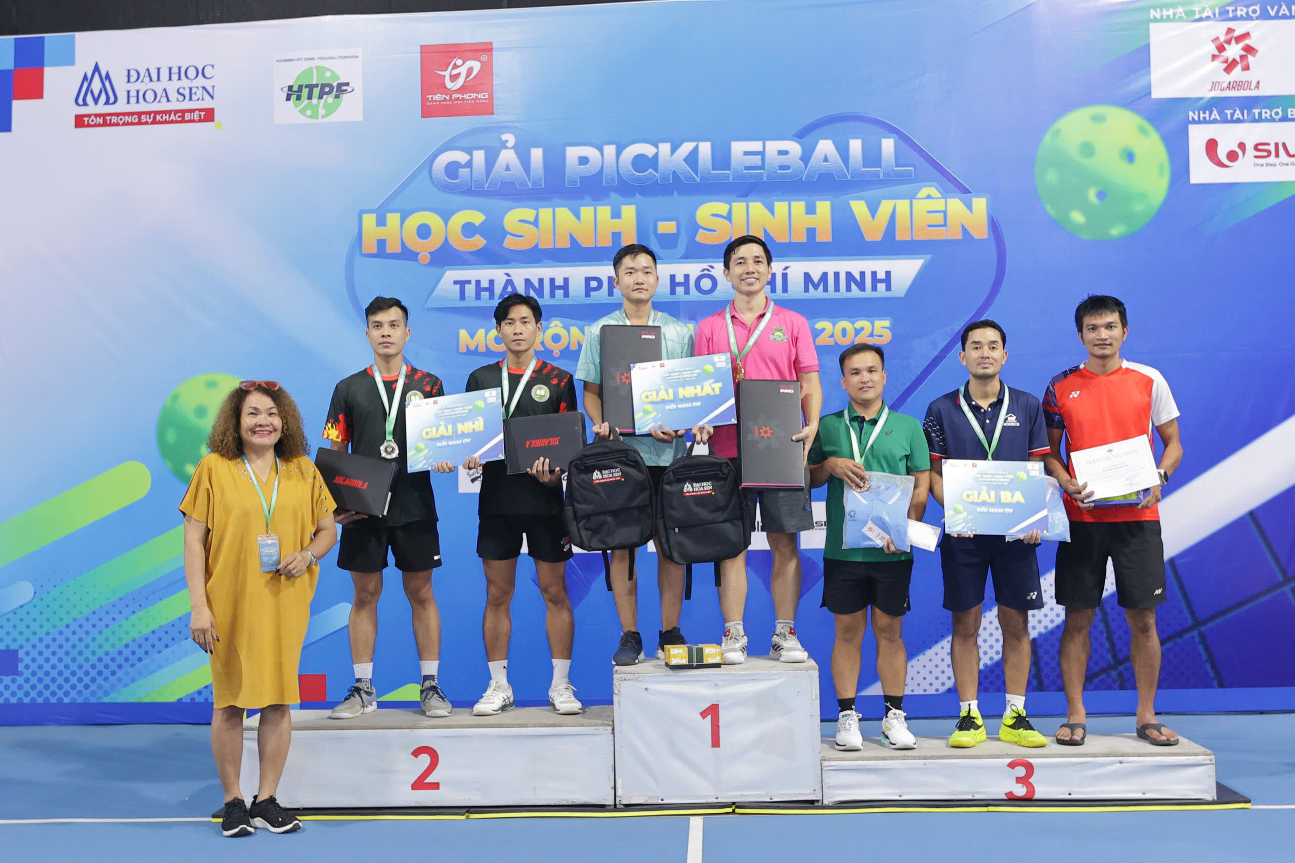 Khép lại Giải Pickleball Học sinh - Sinh viên TP.HCM - Lan tỏa tinh thần thể thao trẻ