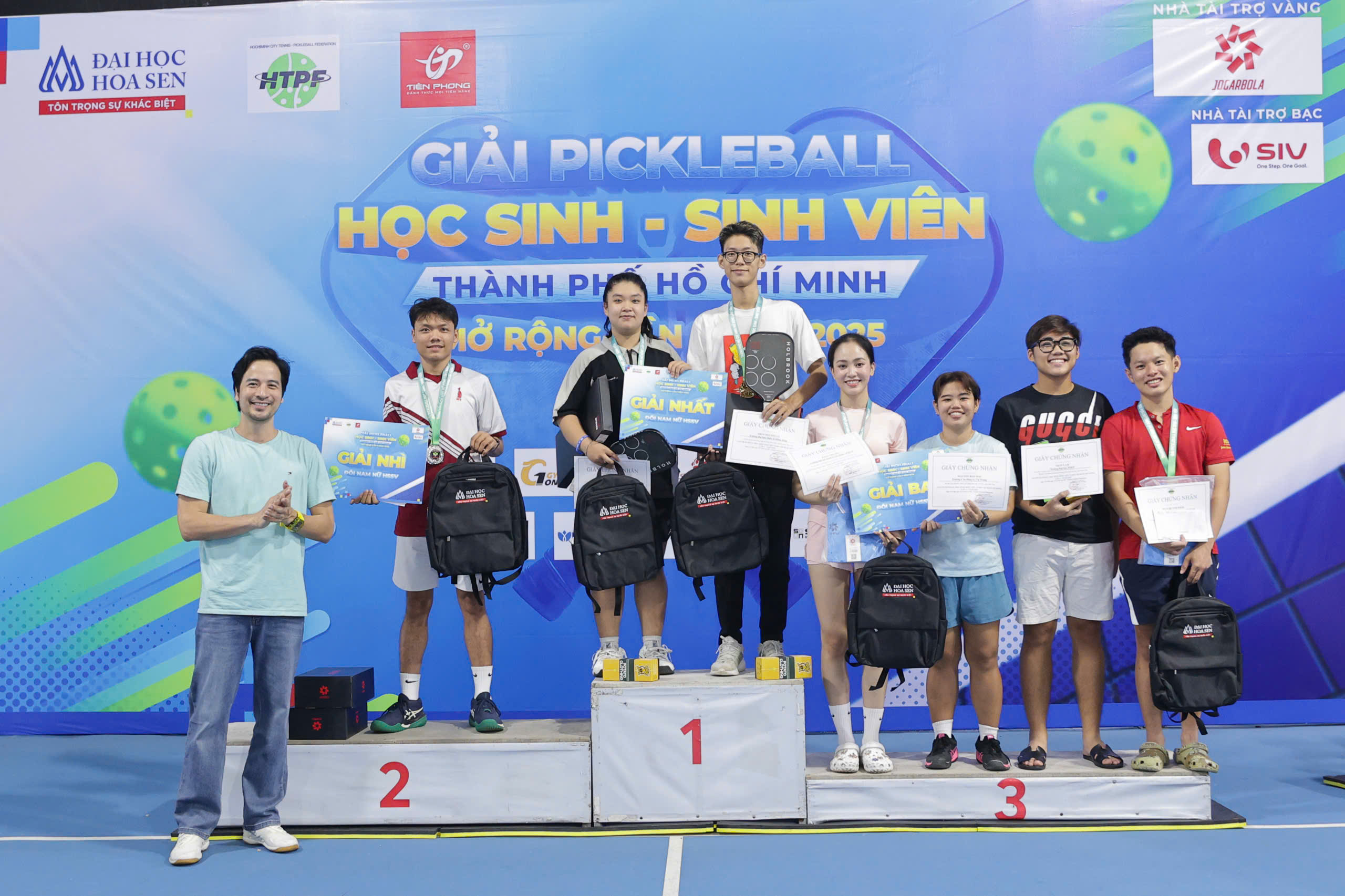 Khép lại Giải Pickleball Học sinh - Sinh viên TP.HCM - Lan tỏa tinh thần thể thao trẻ