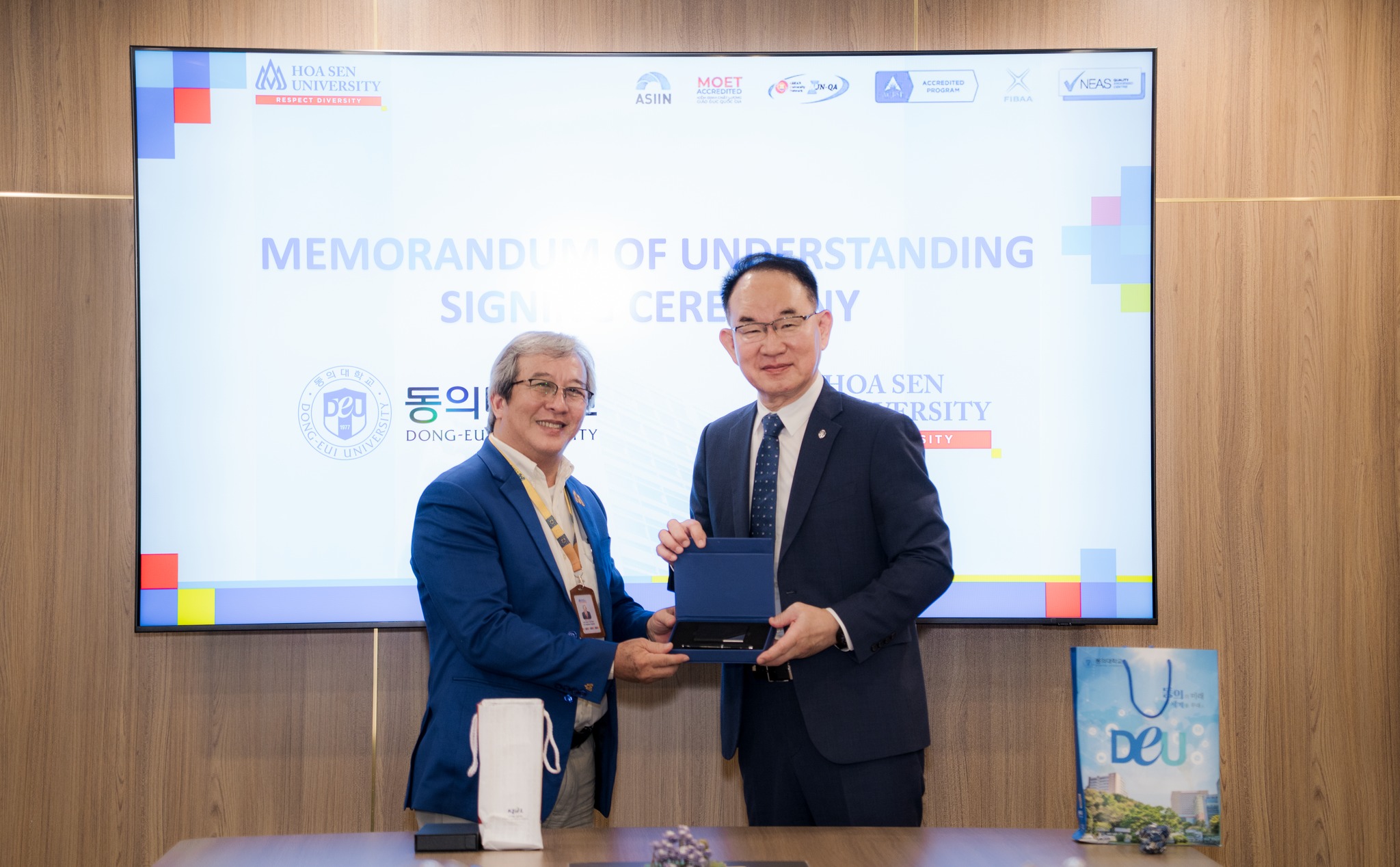 Đại học Hoa Sen ký kết hợp tác với Đại học Dong-Eui (Hàn Quốc)